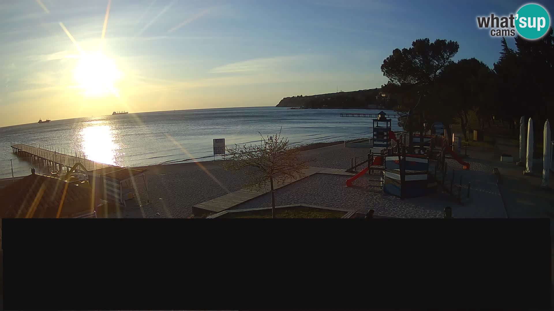 Webcam en direct Ankaran – Adria Ankaran Hotel & Resort – Slovénie