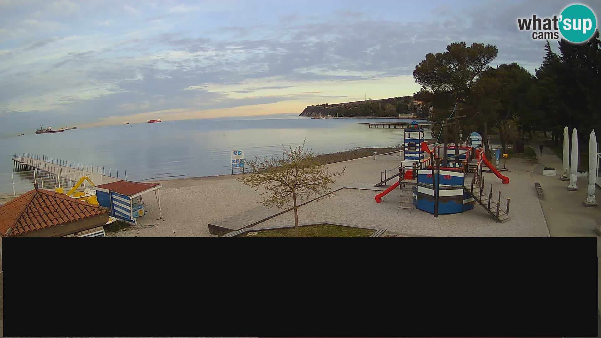 Live webcam Ankaran – Adria Ankaran Hotel & Resort – Slovenia