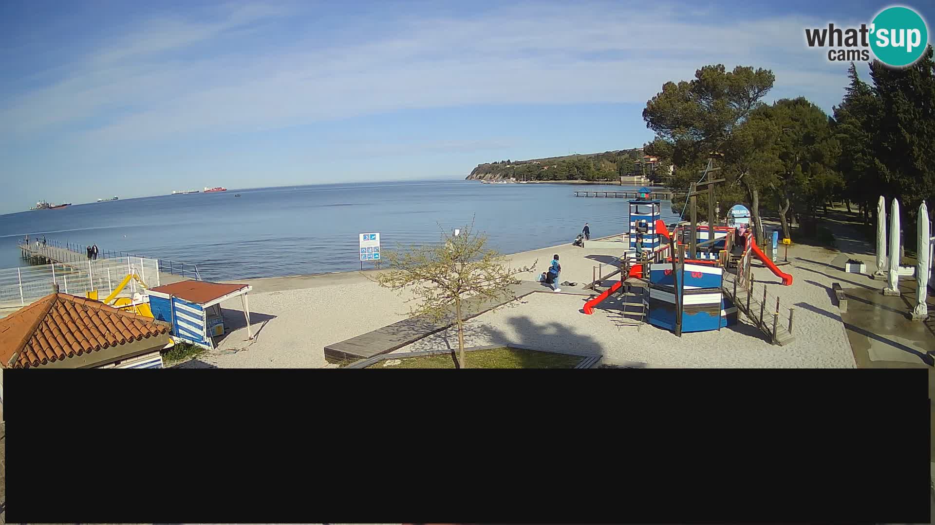 Live webcam Ankaran – Adria Ankaran Hotel & Resort – Slovenia