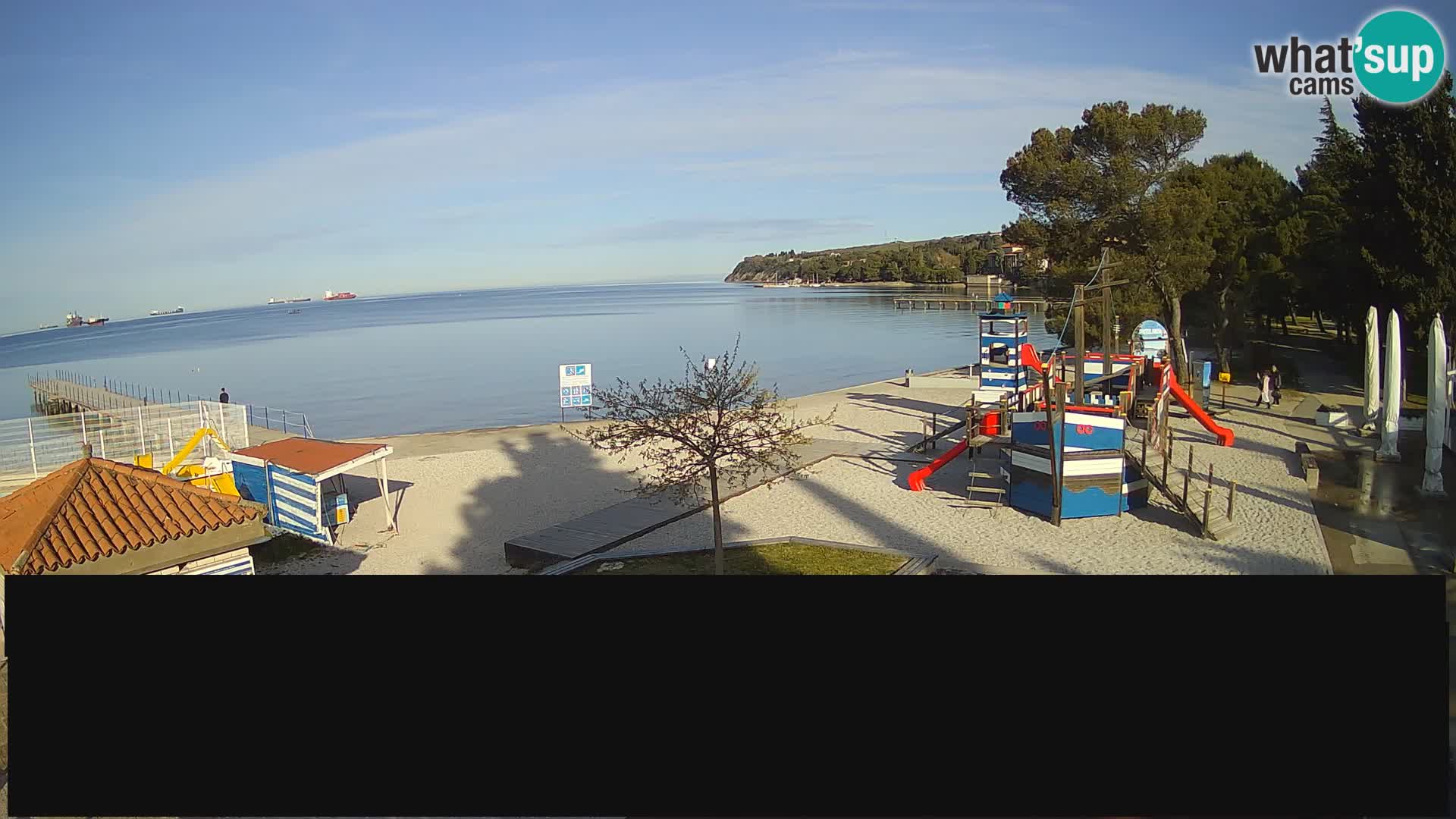 Live webcam Ankaran – Adria Ankaran Hotel & Resort – Slovenia