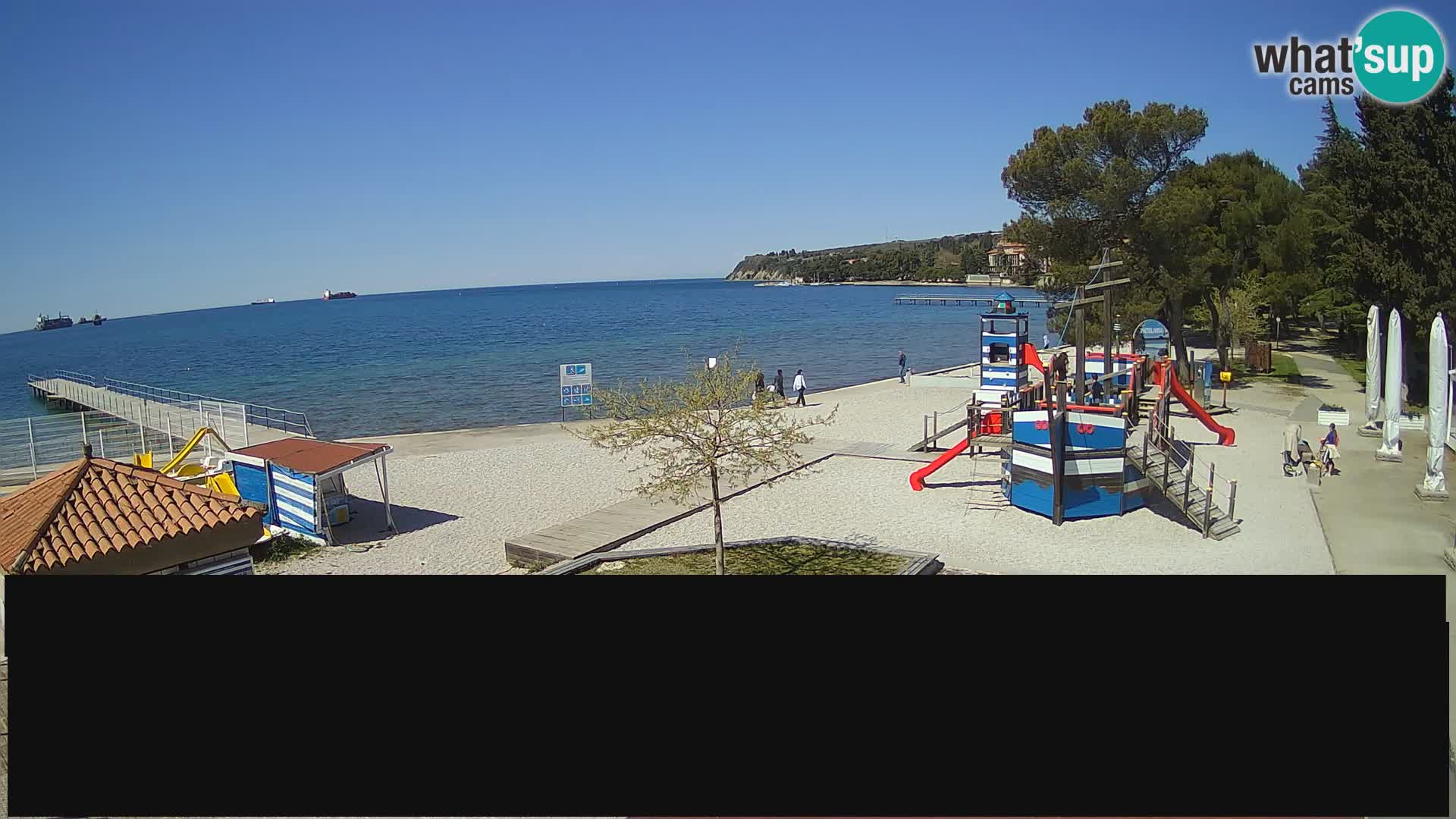 Live webcam Ankarano – Adria Ankaran Hotel & Resort – Slovenia