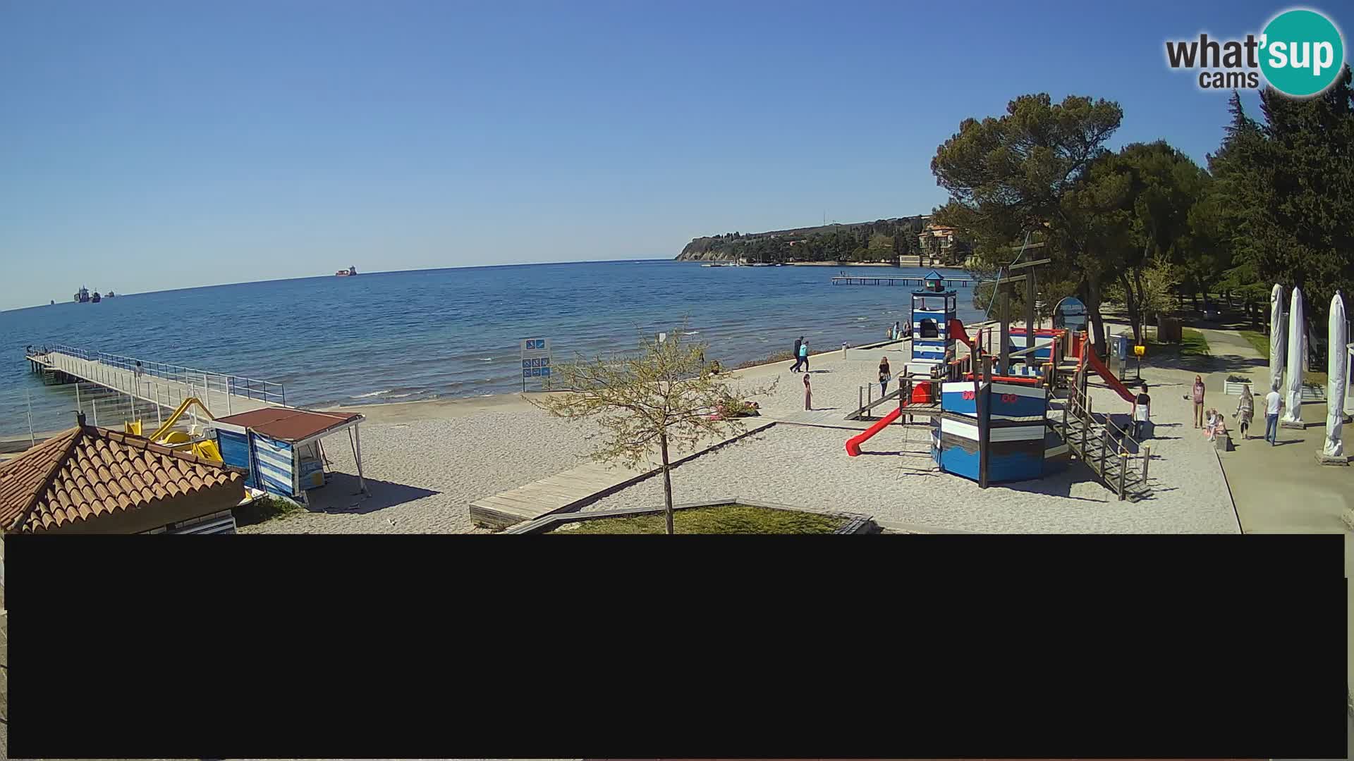 Live webcam Ankarano – Adria Ankaran Hotel & Resort – Slovenia