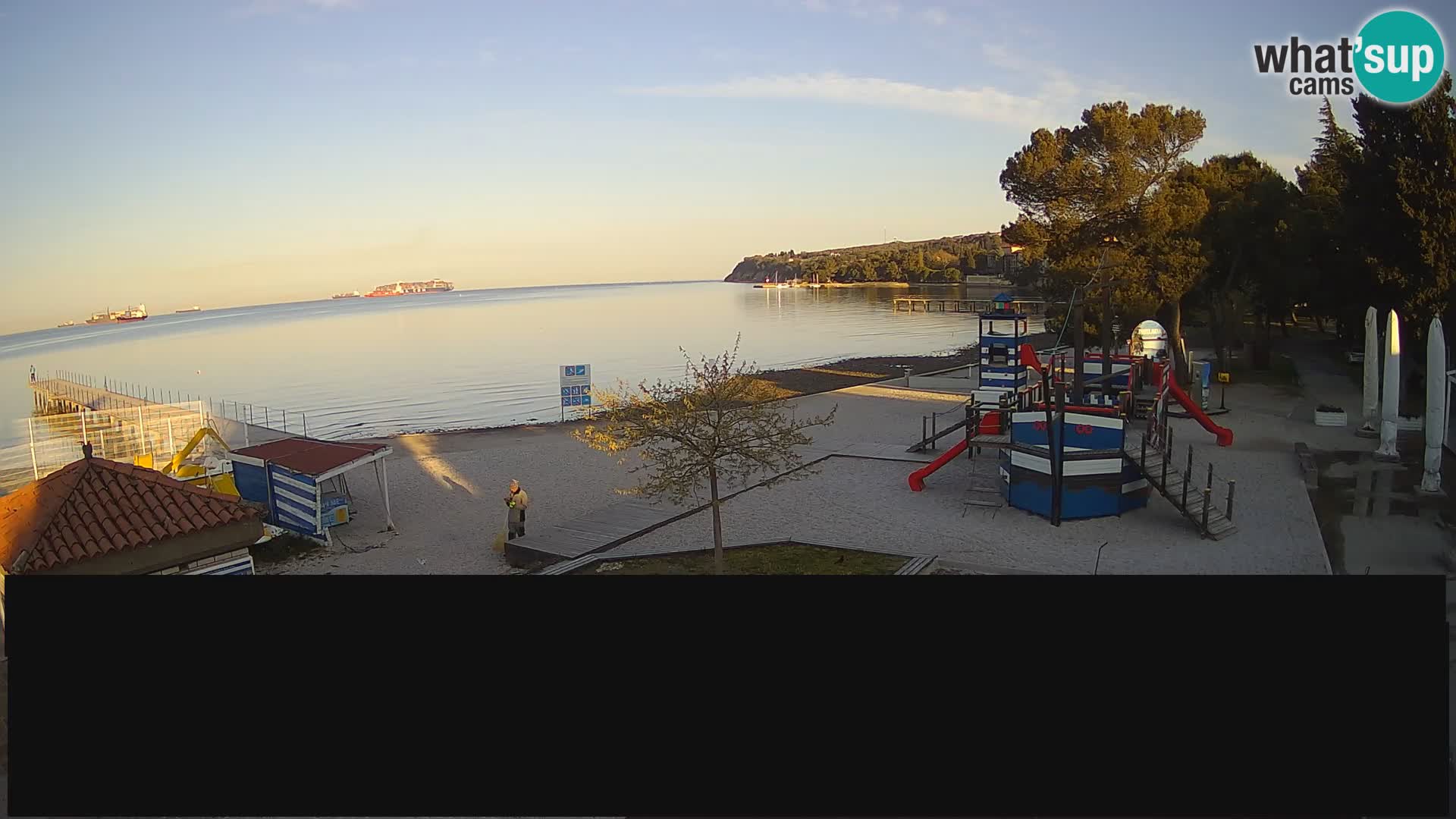 Live webcam Ankaran – Adria Ankaran Hotel & Resort – Slovenia