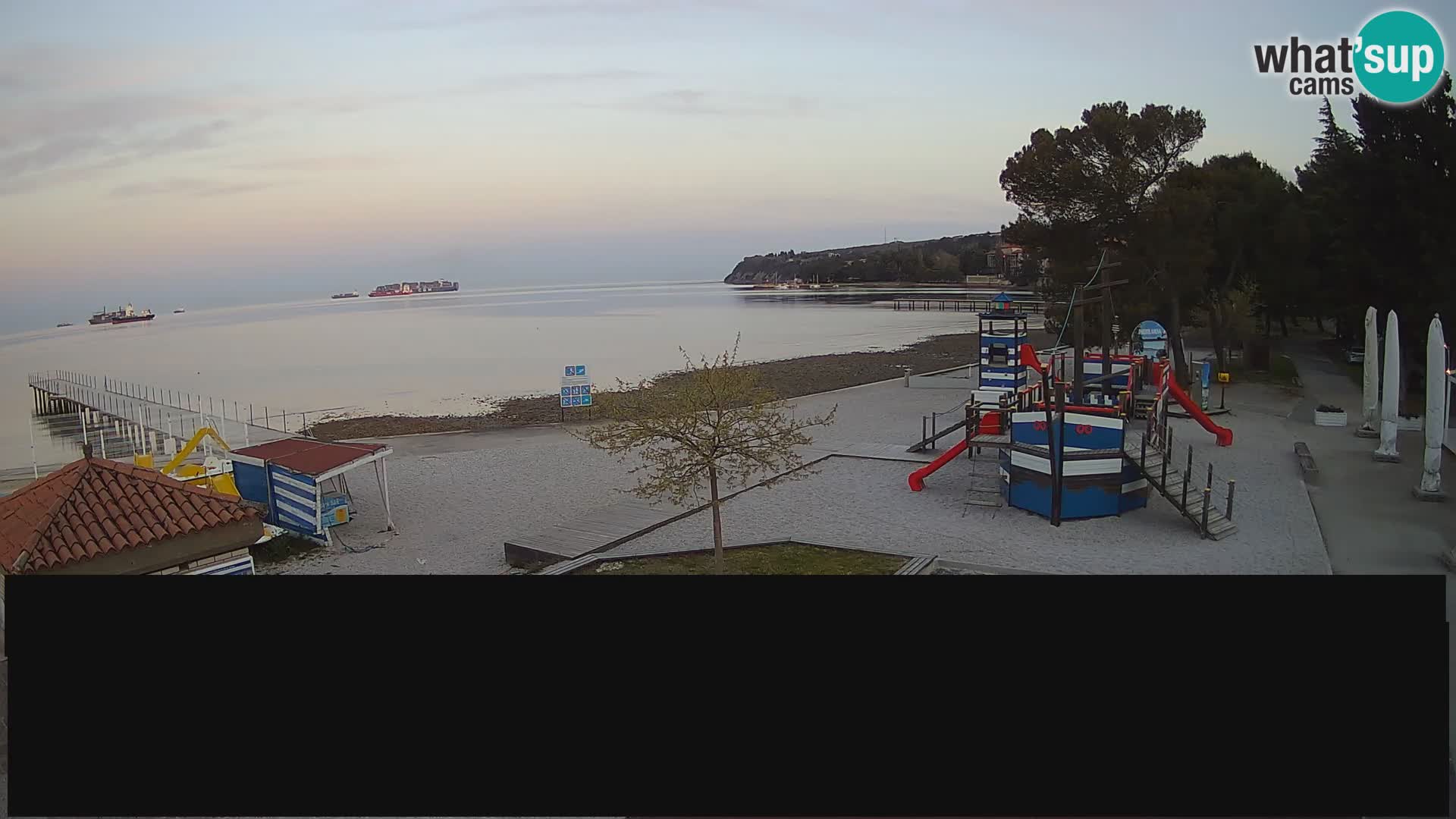 Live webcam Ankaran – Adria Ankaran Hotel & Resort – Slovenia