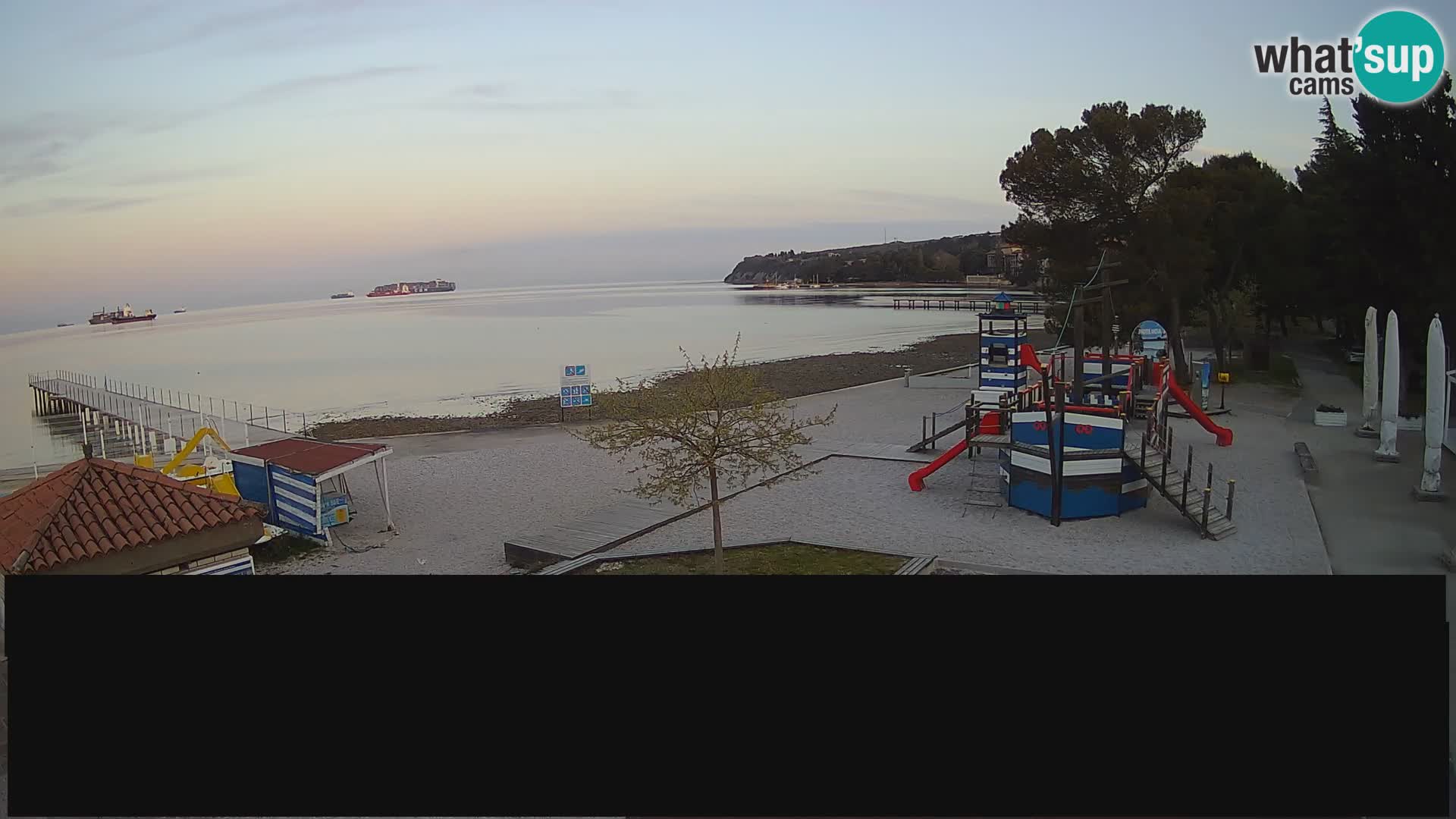 Live webcam Ankaran – Adria Ankaran Hotel & Resort – Slovenia