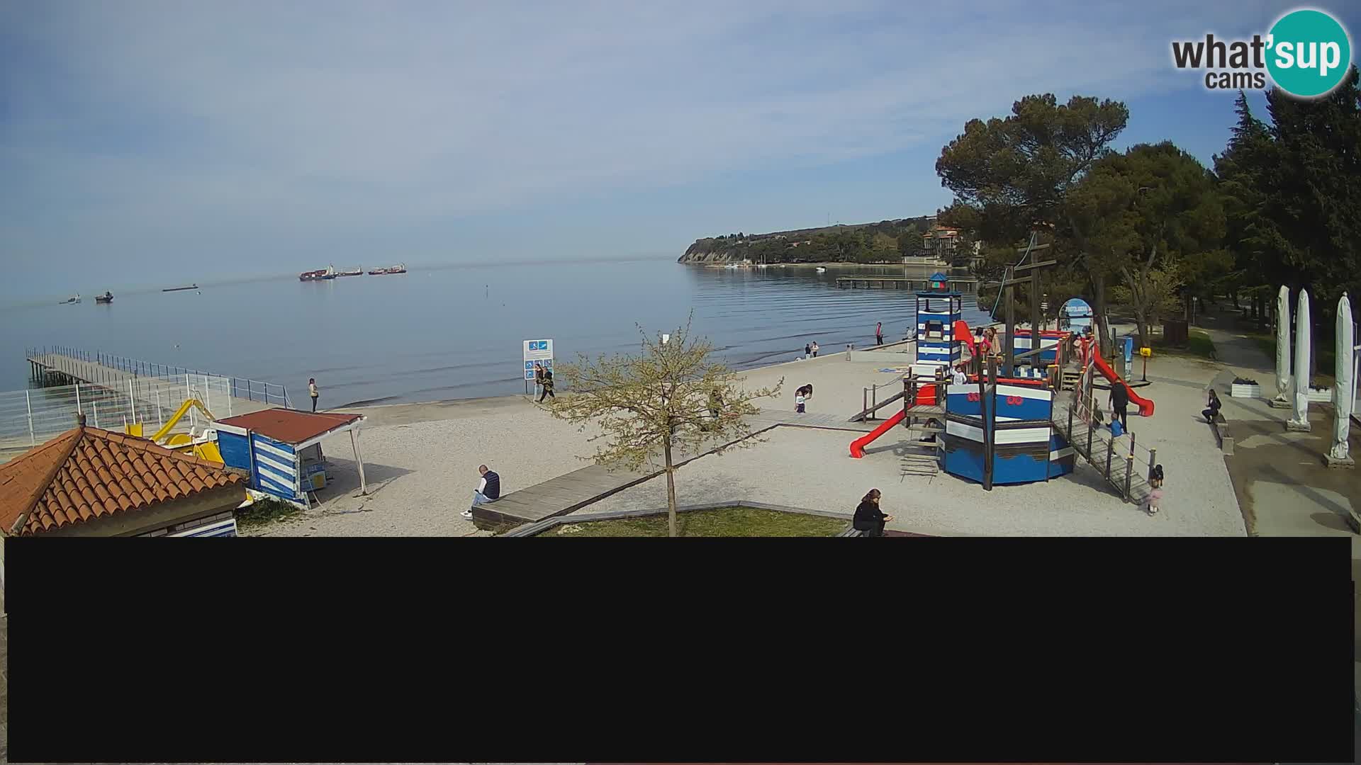 Live webcam Ankarano – Adria Ankaran Hotel & Resort – Slovenia