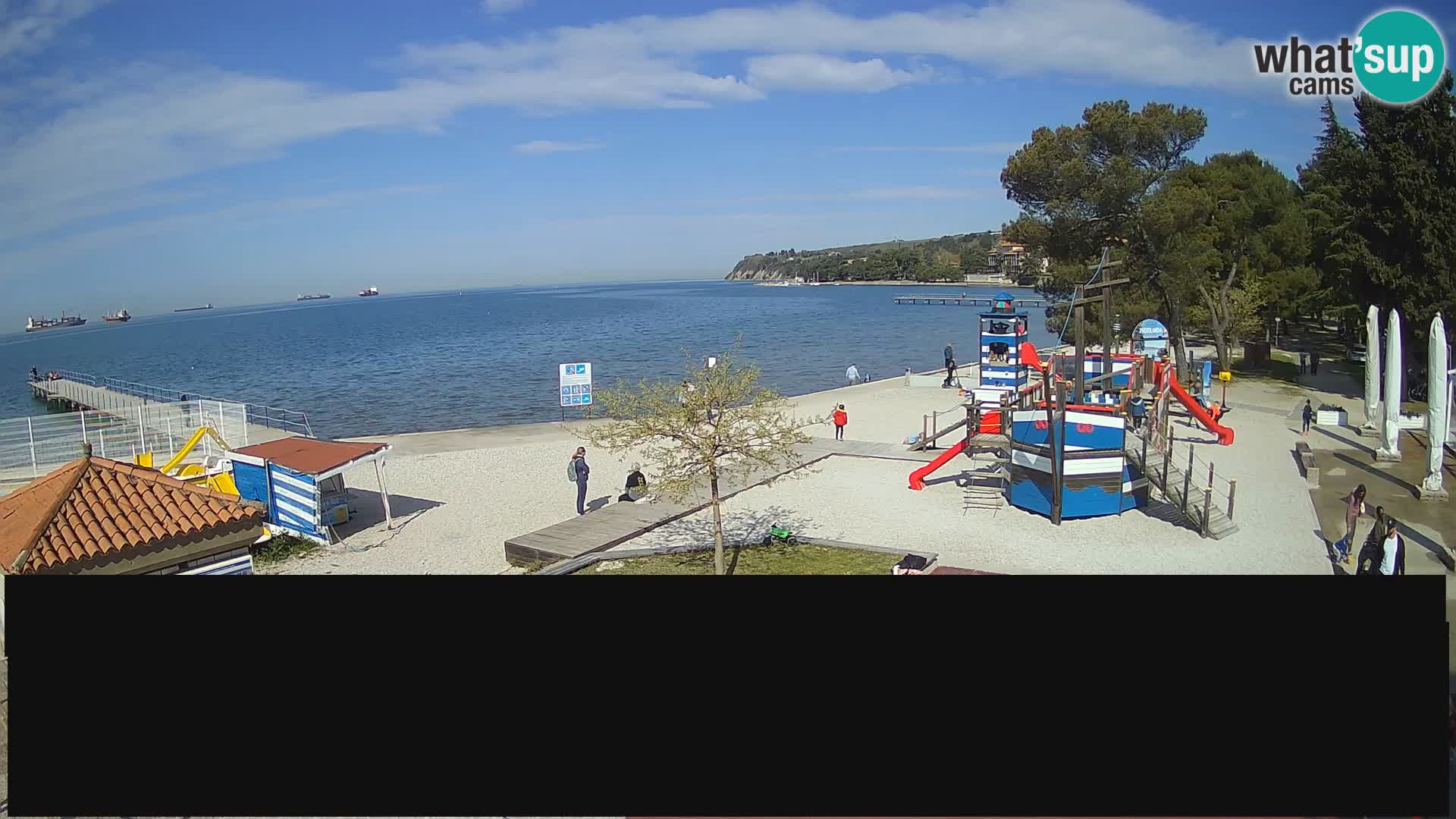 Web kamera uživo Ankaran – Adria Ankaran Hotel & Resort – Slovenija