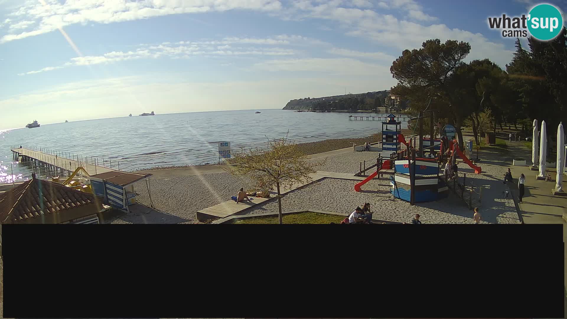 Webcam en direct Ankaran – Adria Ankaran Hotel & Resort – Slovénie