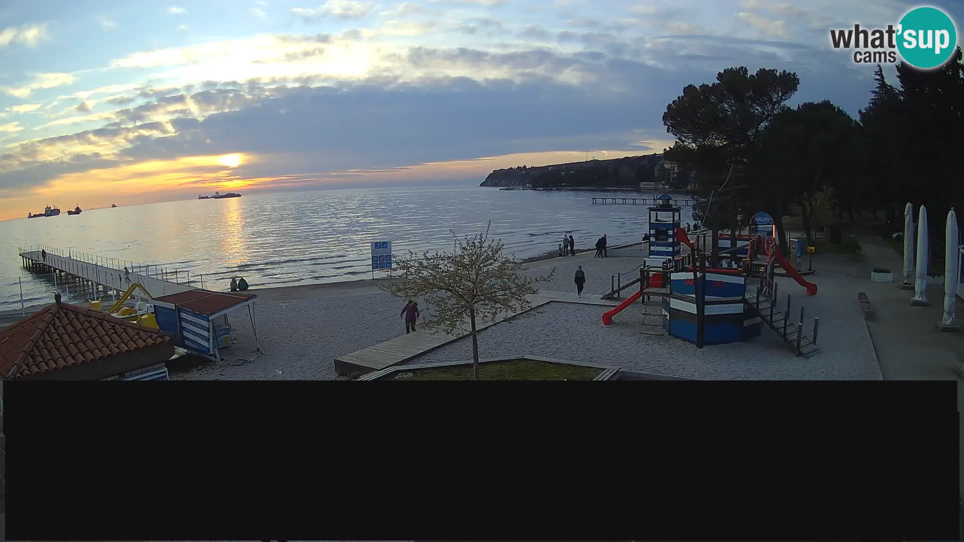 Webcam en direct Ankaran – Adria Ankaran Hotel & Resort – Slovénie