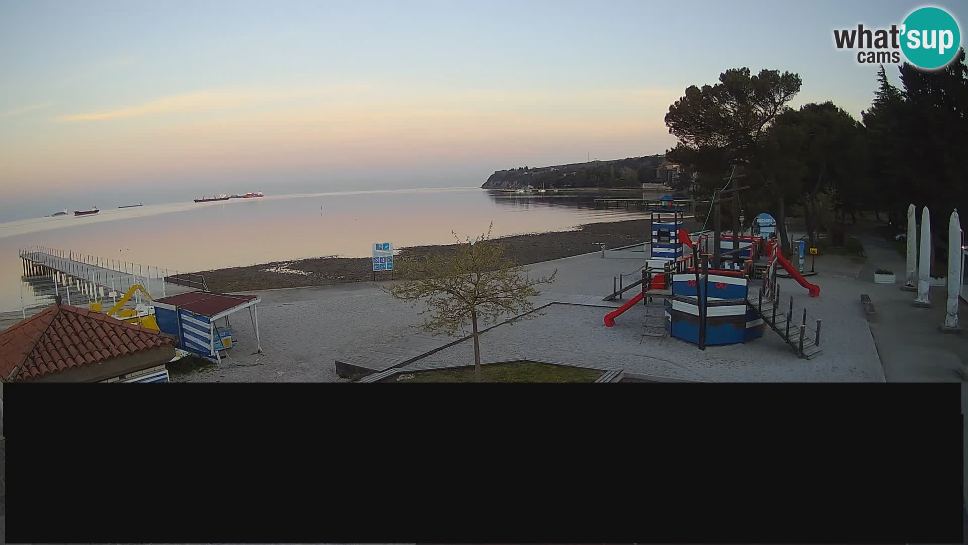 Webcam en direct Ankaran – Adria Ankaran Hotel & Resort – Slovénie