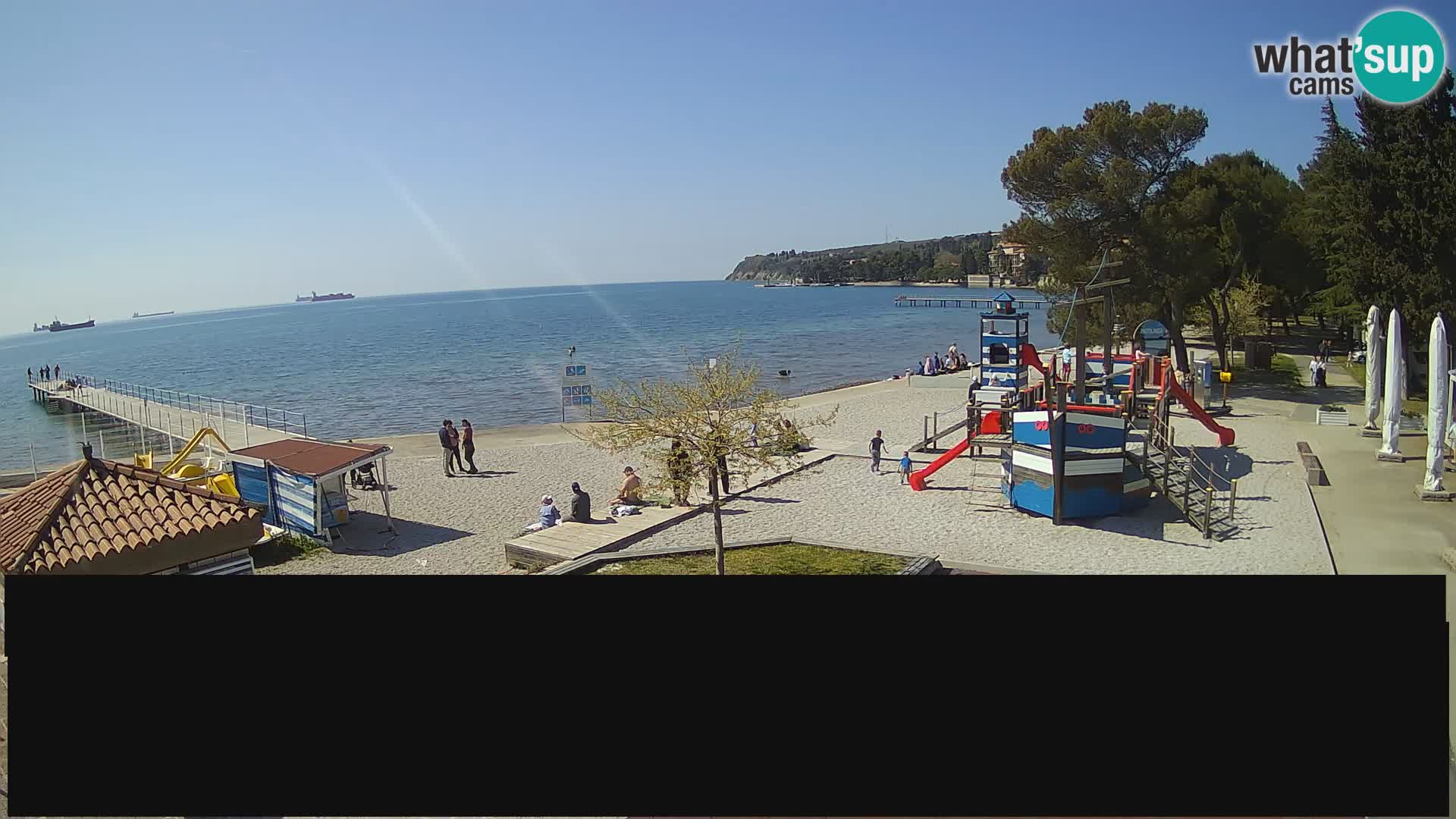 Webcam en direct Ankaran – Adria Ankaran Hotel & Resort – Slovénie