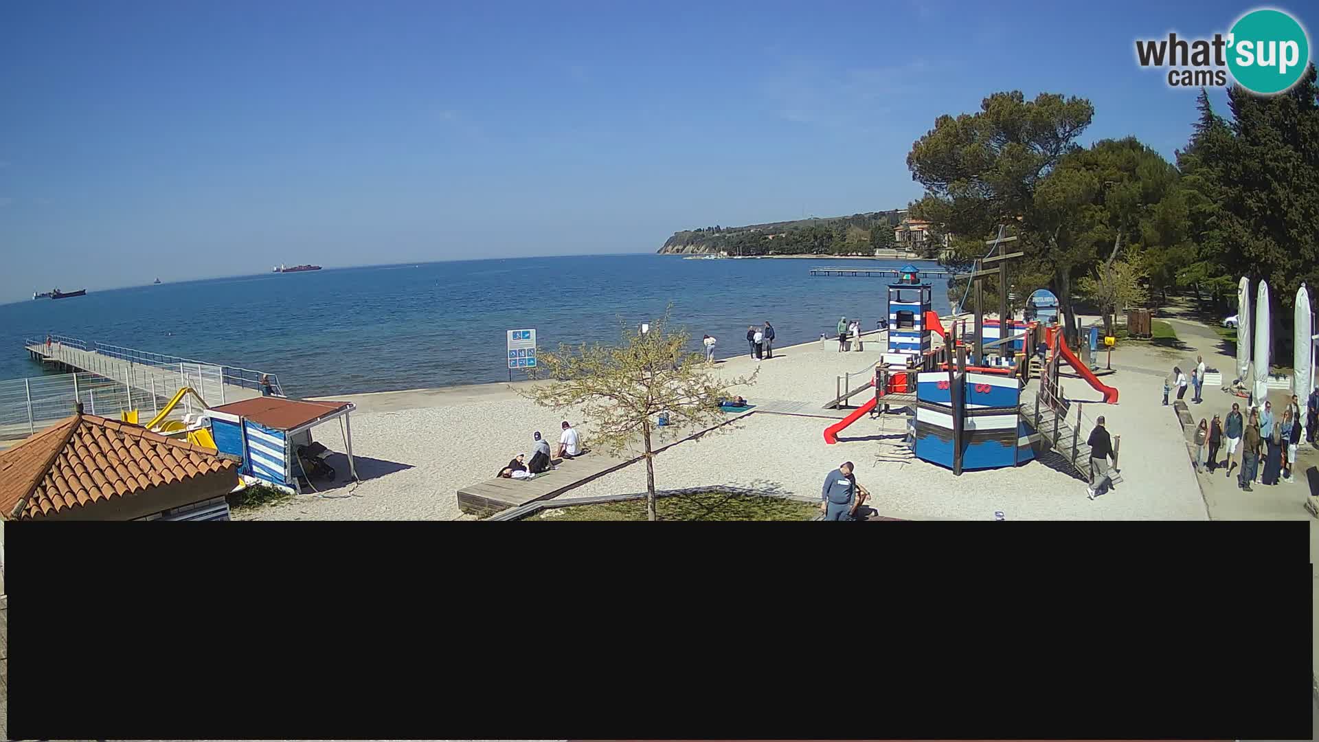 Live webcam Ankarano – Adria Ankaran Hotel & Resort – Slovenia