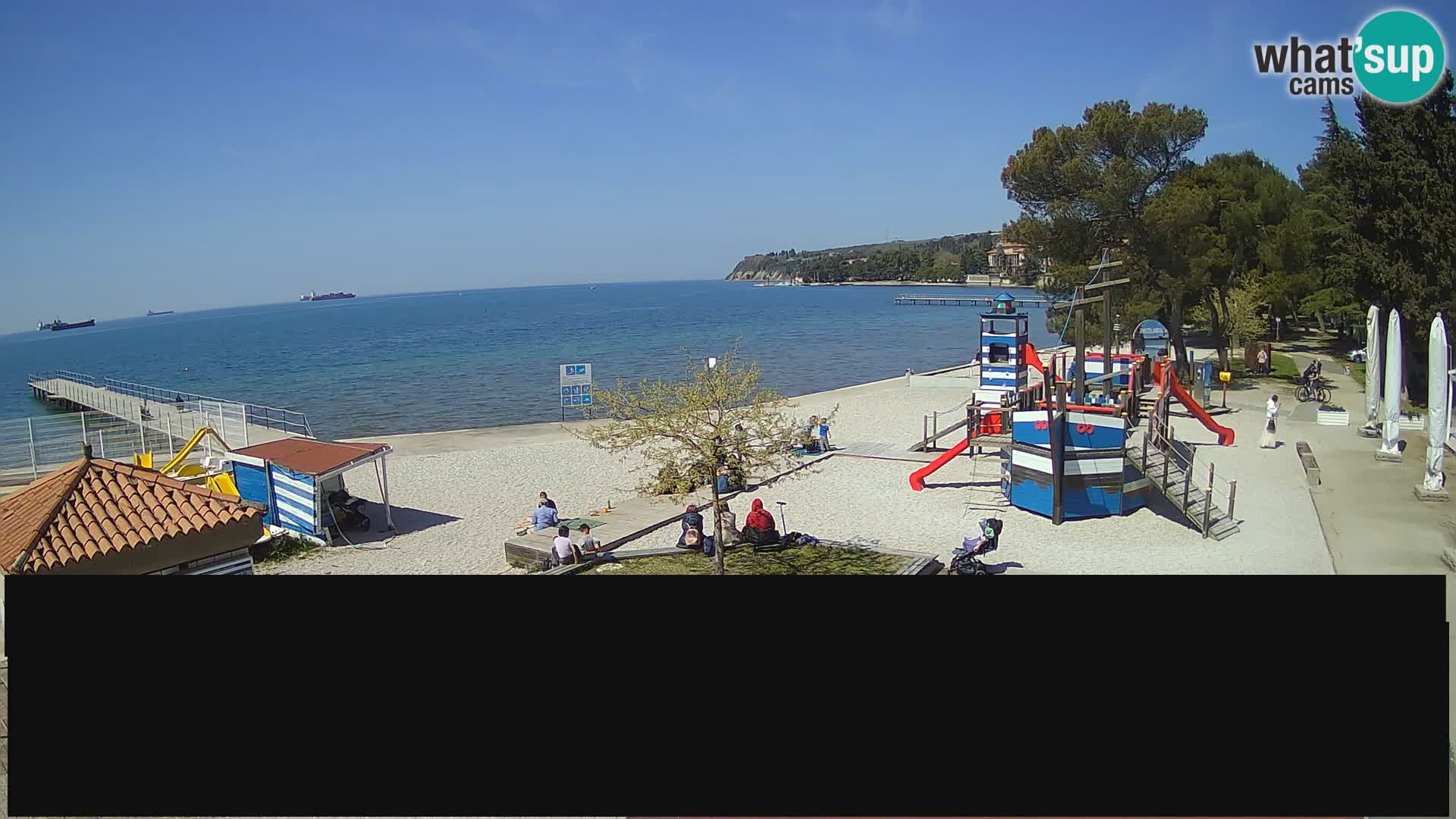 Webcam en direct Ankaran – Adria Ankaran Hotel & Resort – Slovénie