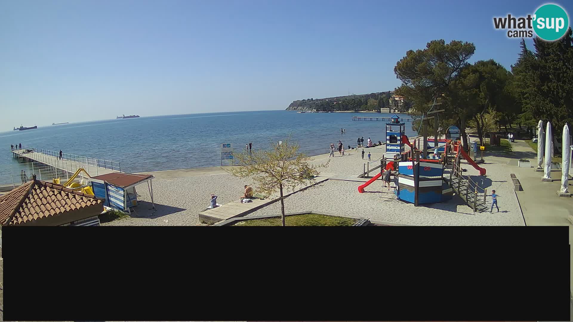 Live webcam Ankarano – Adria Ankaran Hotel & Resort – Slovenia