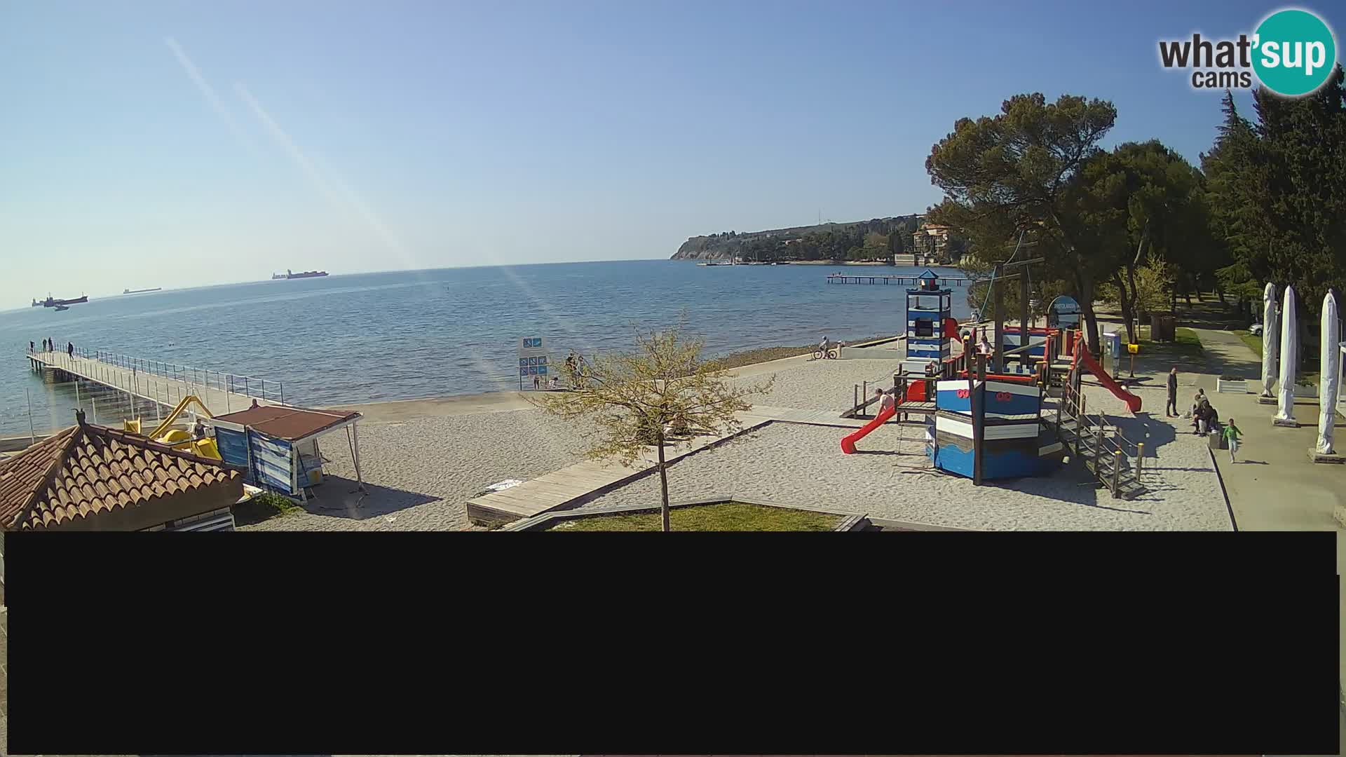 Live webcam Ankarano – Adria Ankaran Hotel & Resort – Slovenia