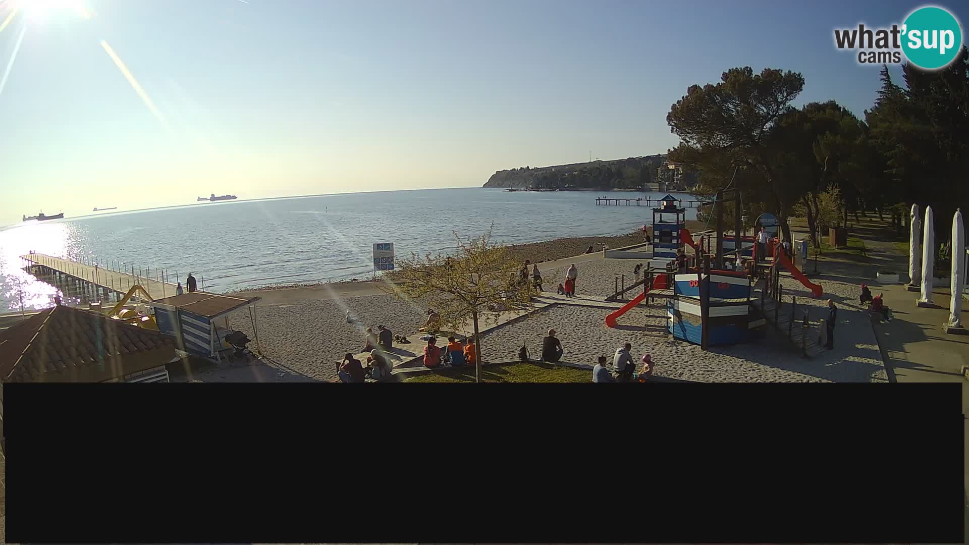 Live webcam Ankarano – Adria Ankaran Hotel & Resort – Slovenia