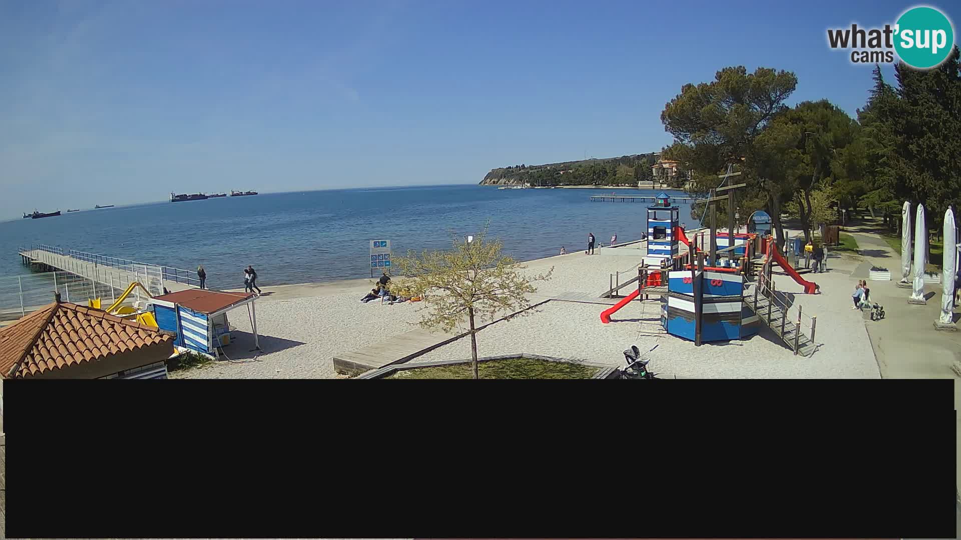 Web kamera uživo Ankaran – Adria Ankaran Hotel & Resort – Slovenija