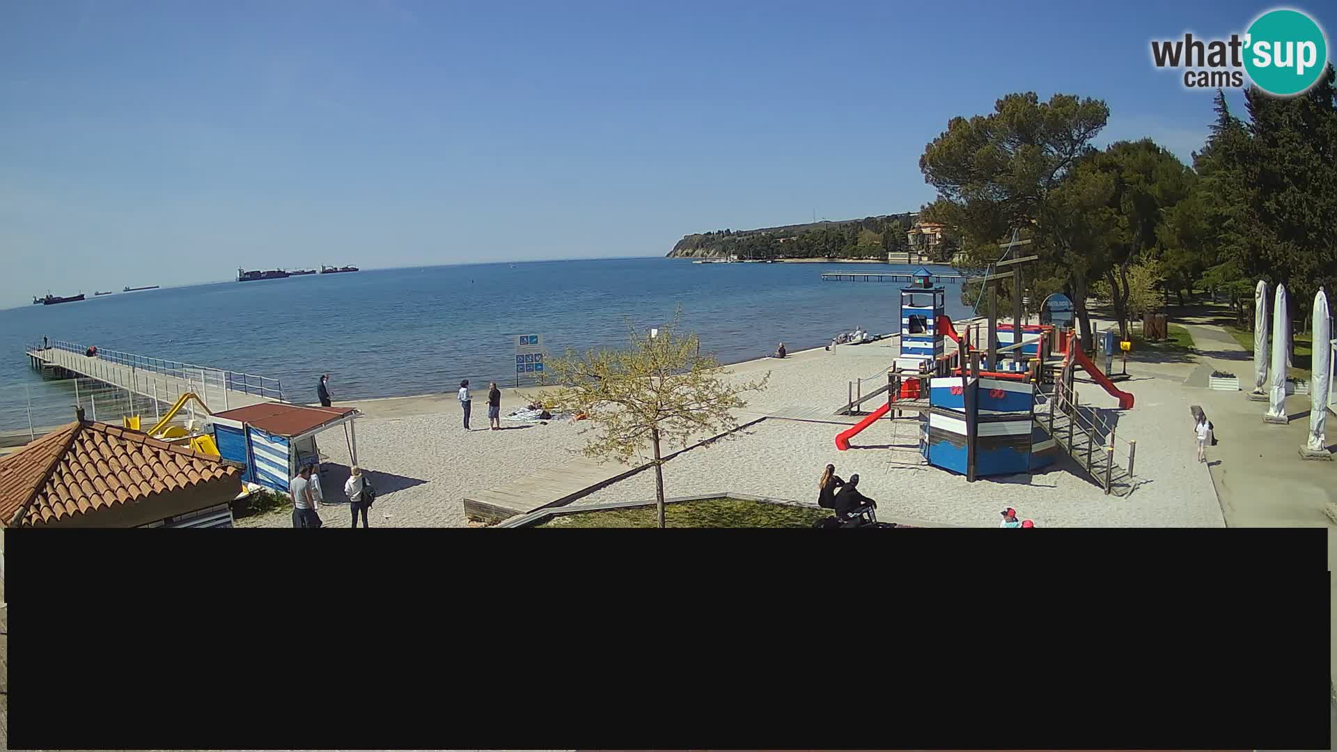 Web kamera uživo Ankaran – Adria Ankaran Hotel & Resort – Slovenija