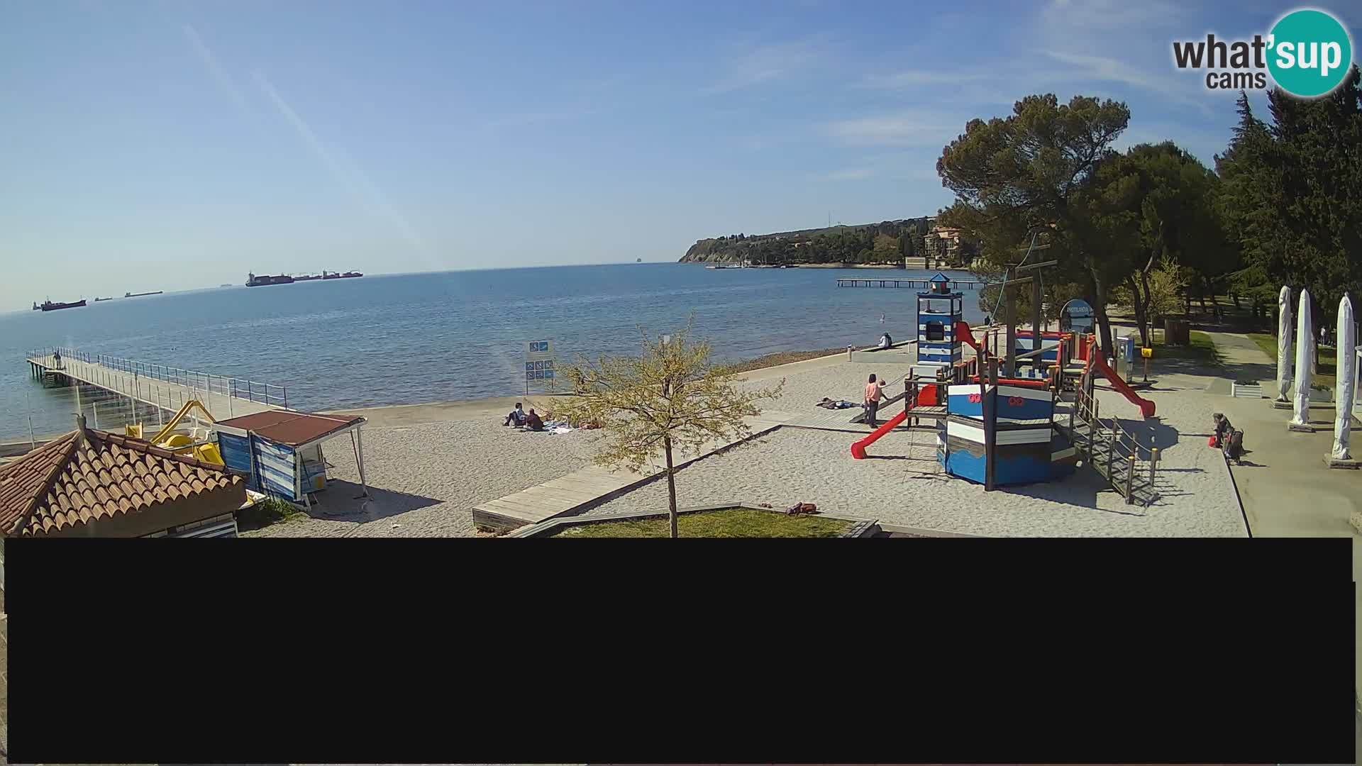 Live webcam Ankaran – Adria Ankaran Hotel & Resort – Slovenia