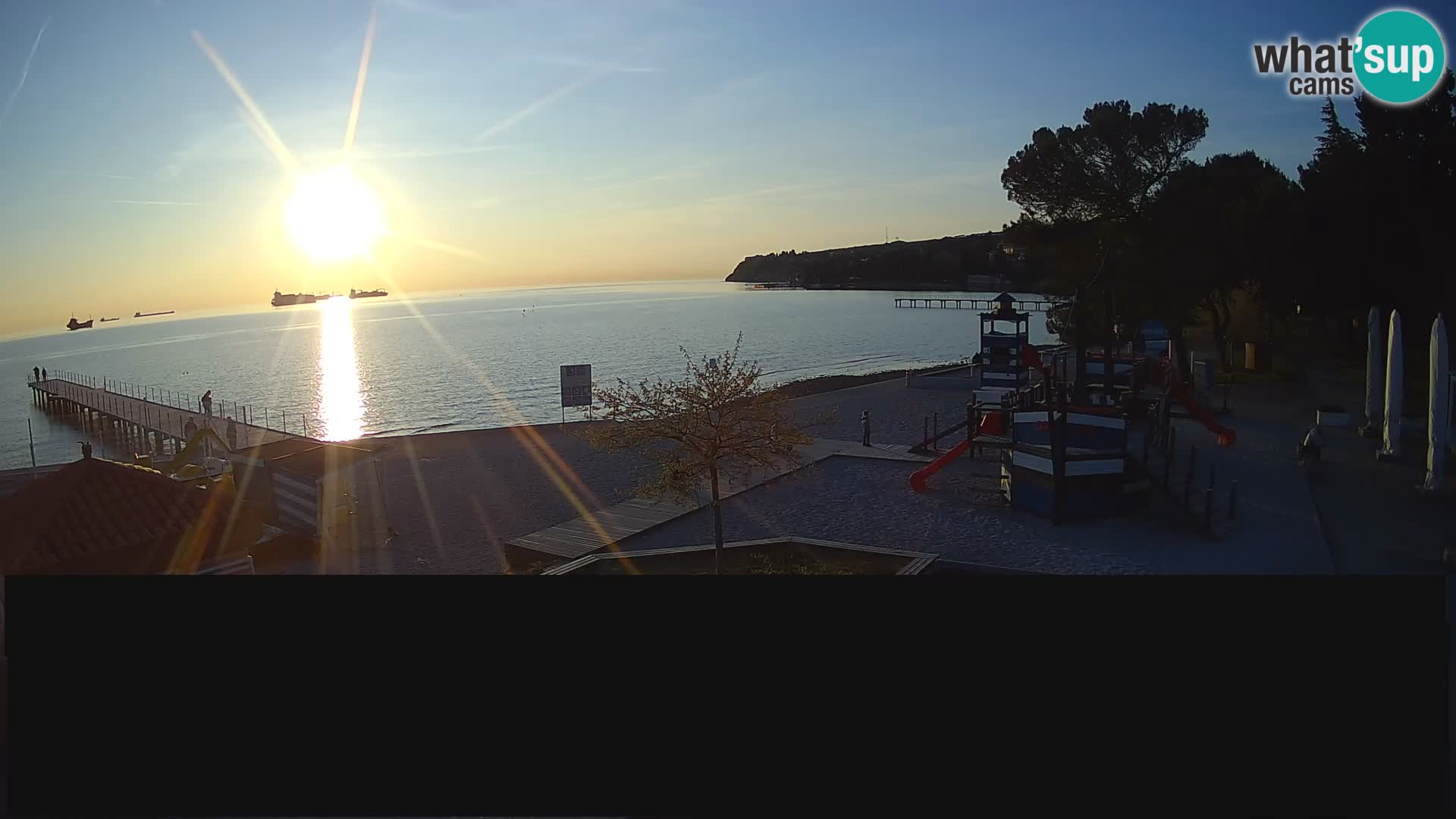 Web kamera uživo Ankaran – Adria Ankaran Hotel & Resort – Slovenija