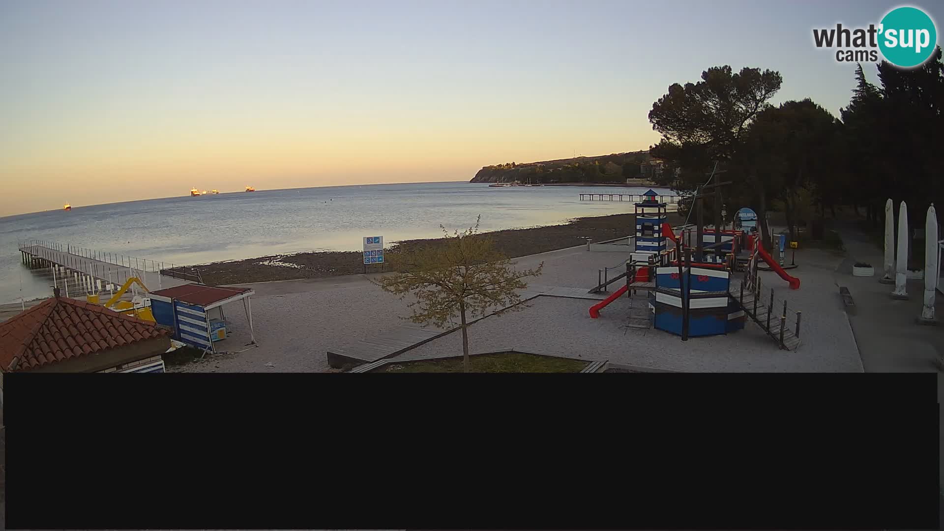 Cámara web en vivo Ankaran – Adria Ankaran Hotel & Resort – Eslovenia