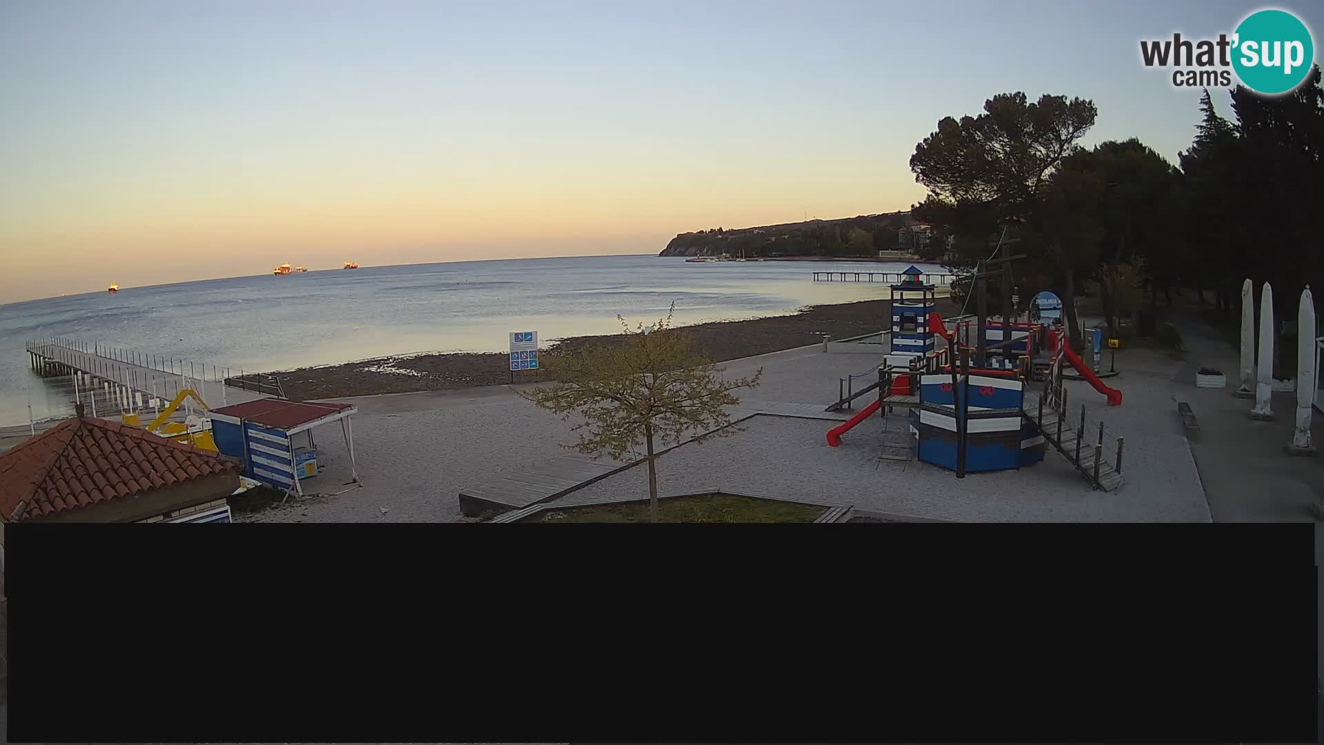 Live webcam Ankaran – Adria Ankaran Hotel & Resort – Slovenia