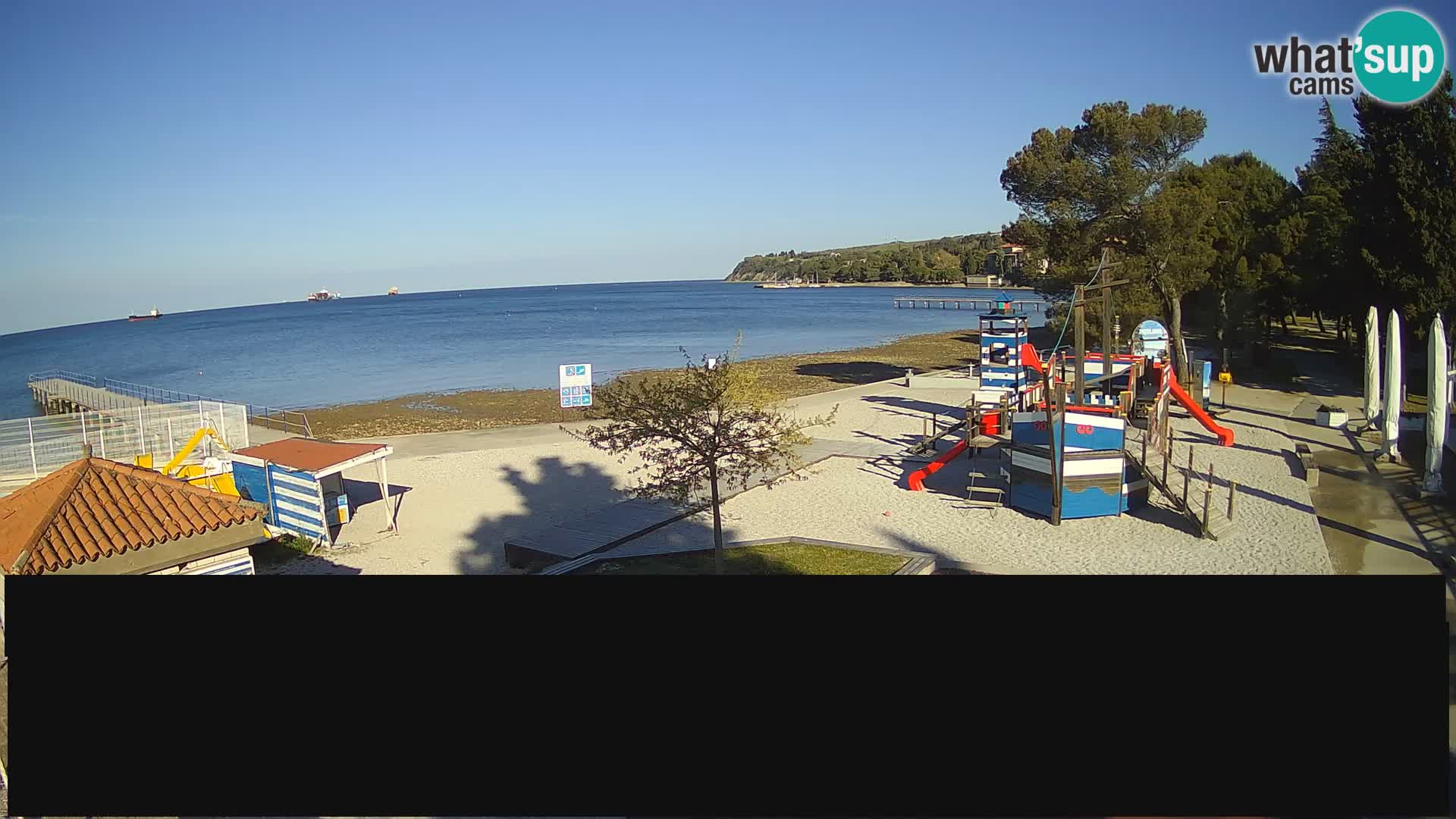 Live webcam Ankarano – Adria Ankaran Hotel & Resort – Slovenia