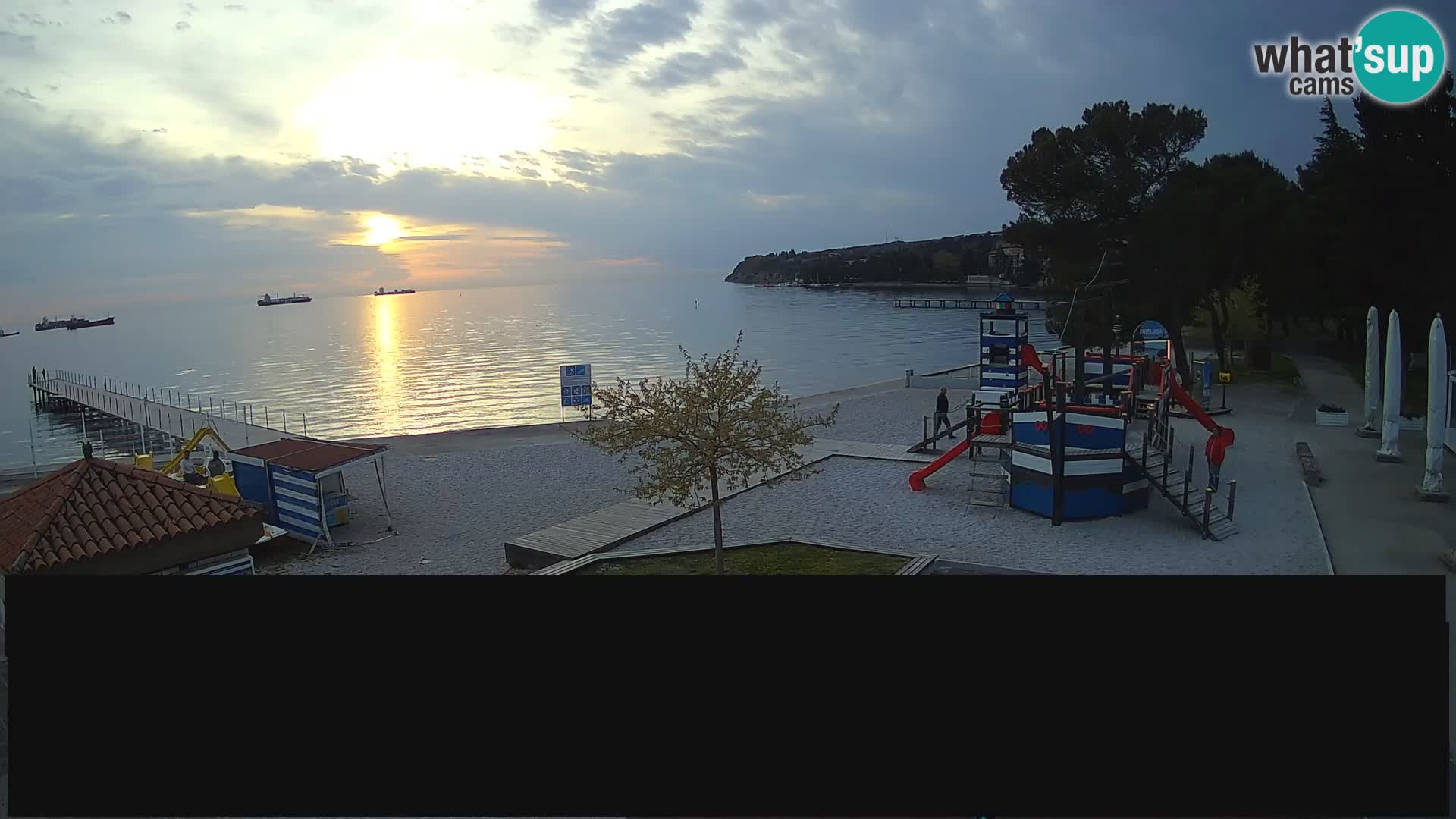 Live webcam Ankarano – Adria Ankaran Hotel & Resort – Slovenia