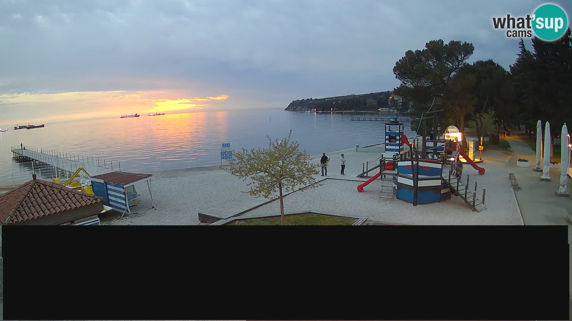 Live Webcam Ankaran – Adria Ankaran Hotel & Resort – Slowenien