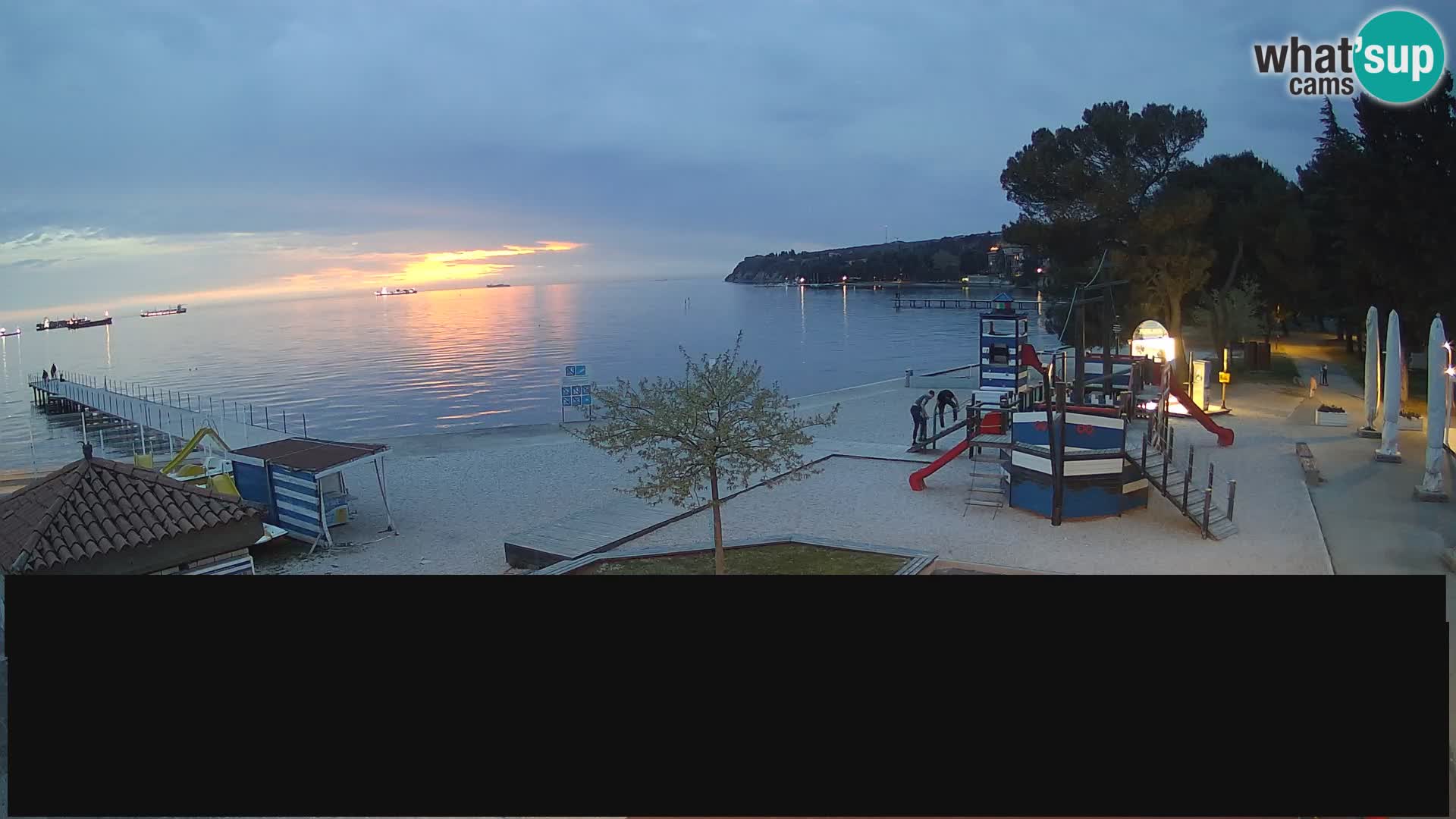 Live webcam Ankarano – Adria Ankaran Hotel & Resort – Slovenia