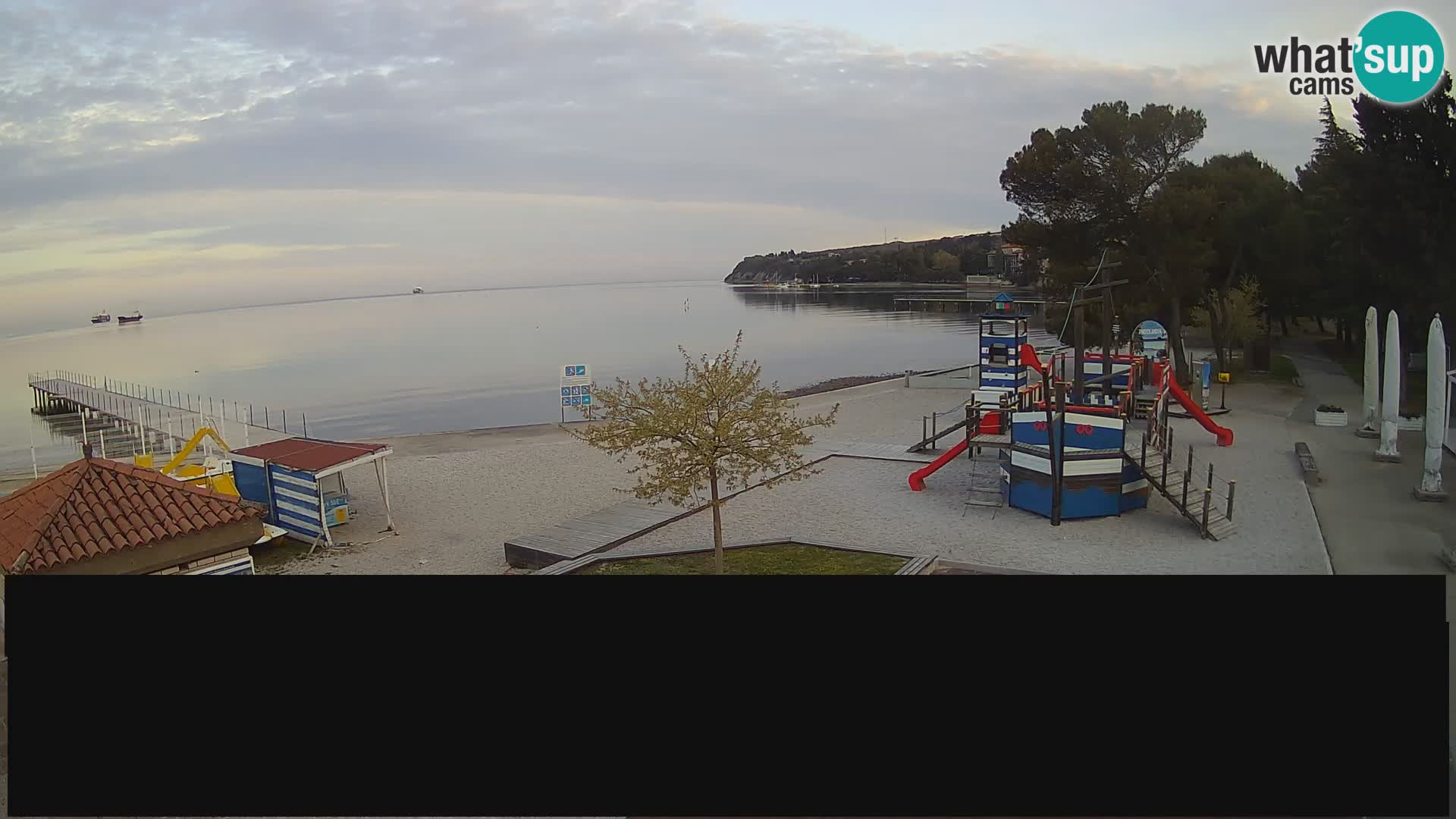 Webcam en direct Ankaran – Adria Ankaran Hotel & Resort – Slovénie