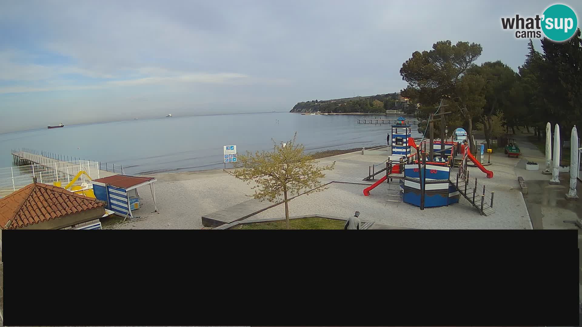 Web kamera uživo Ankaran – Adria Ankaran Hotel & Resort – Slovenija