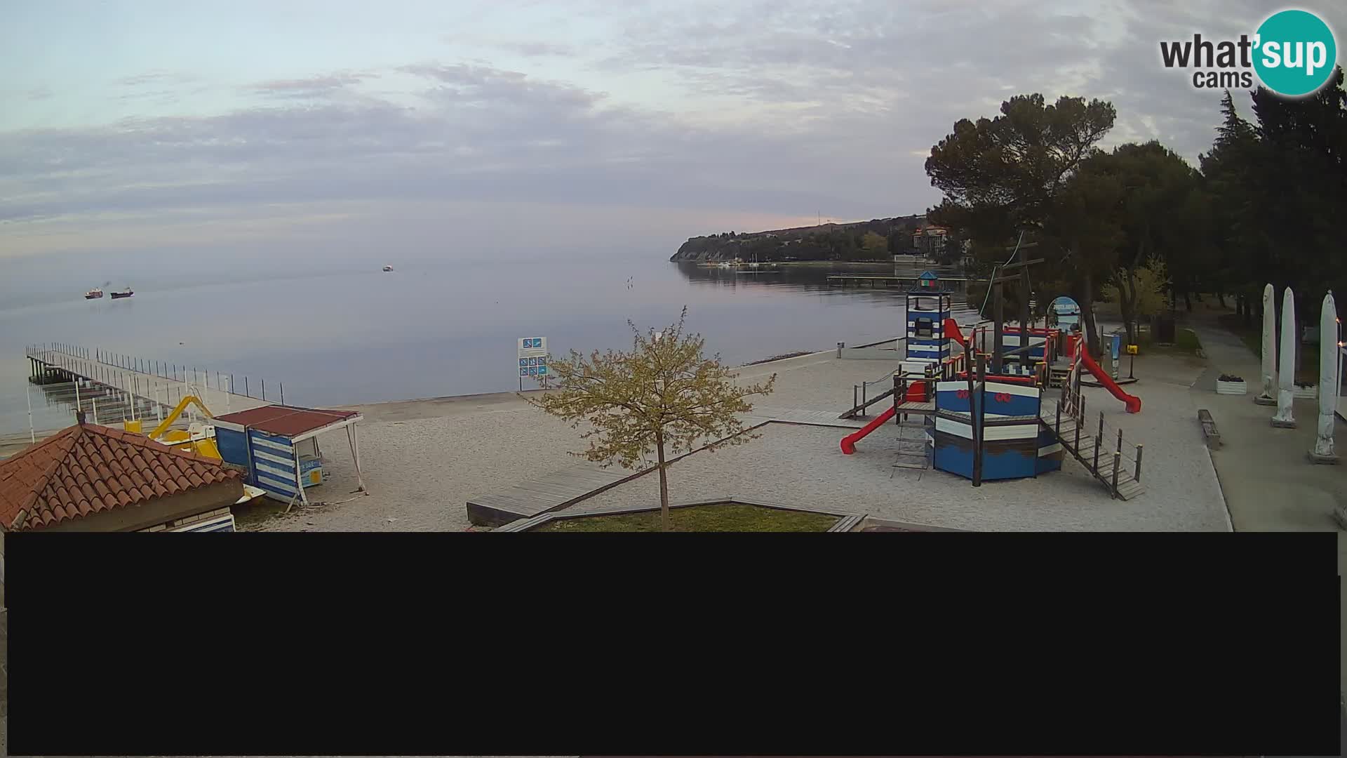 Web kamera uživo Ankaran – Adria Ankaran Hotel & Resort – Slovenija