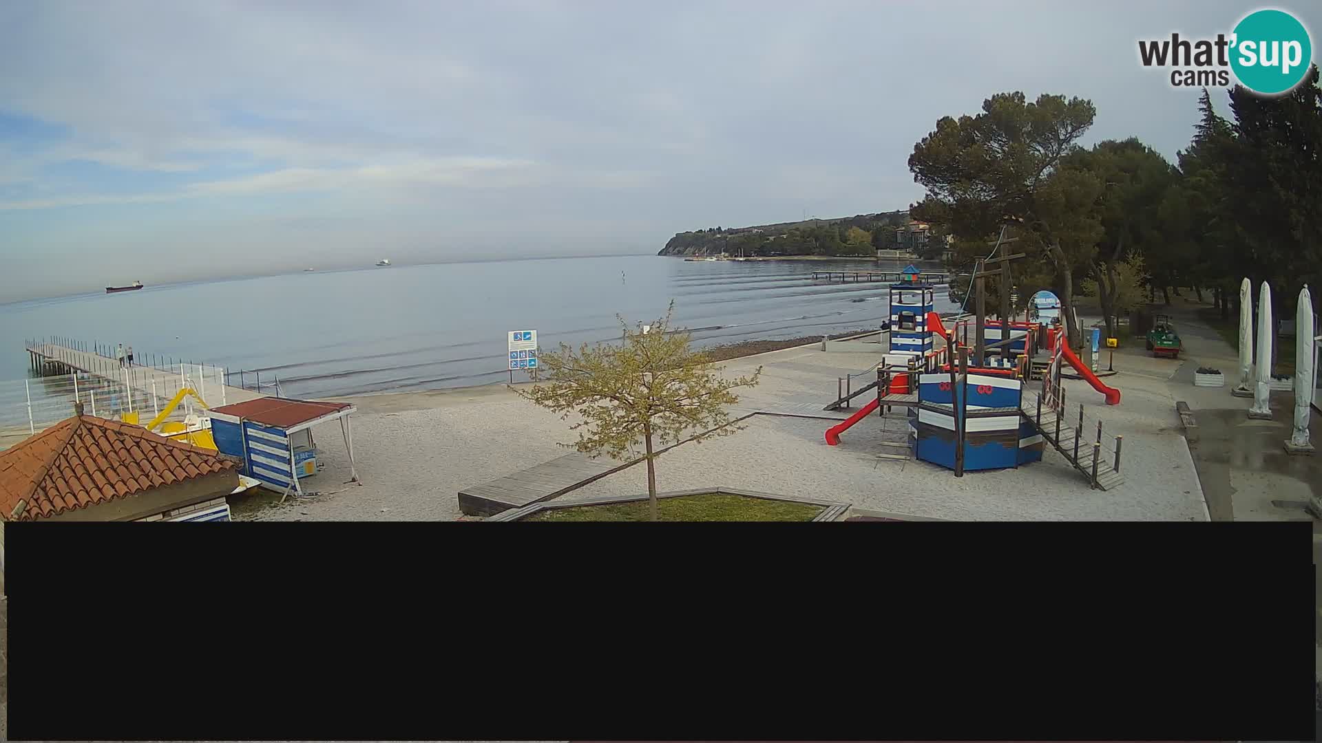 Live webcam Ankaran – Adria Ankaran Hotel & Resort – Slovenia