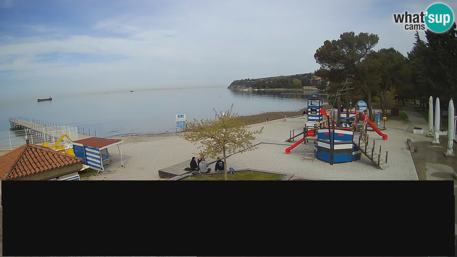 Webcam en direct Ankaran – Adria Ankaran Hotel & Resort – Slovénie