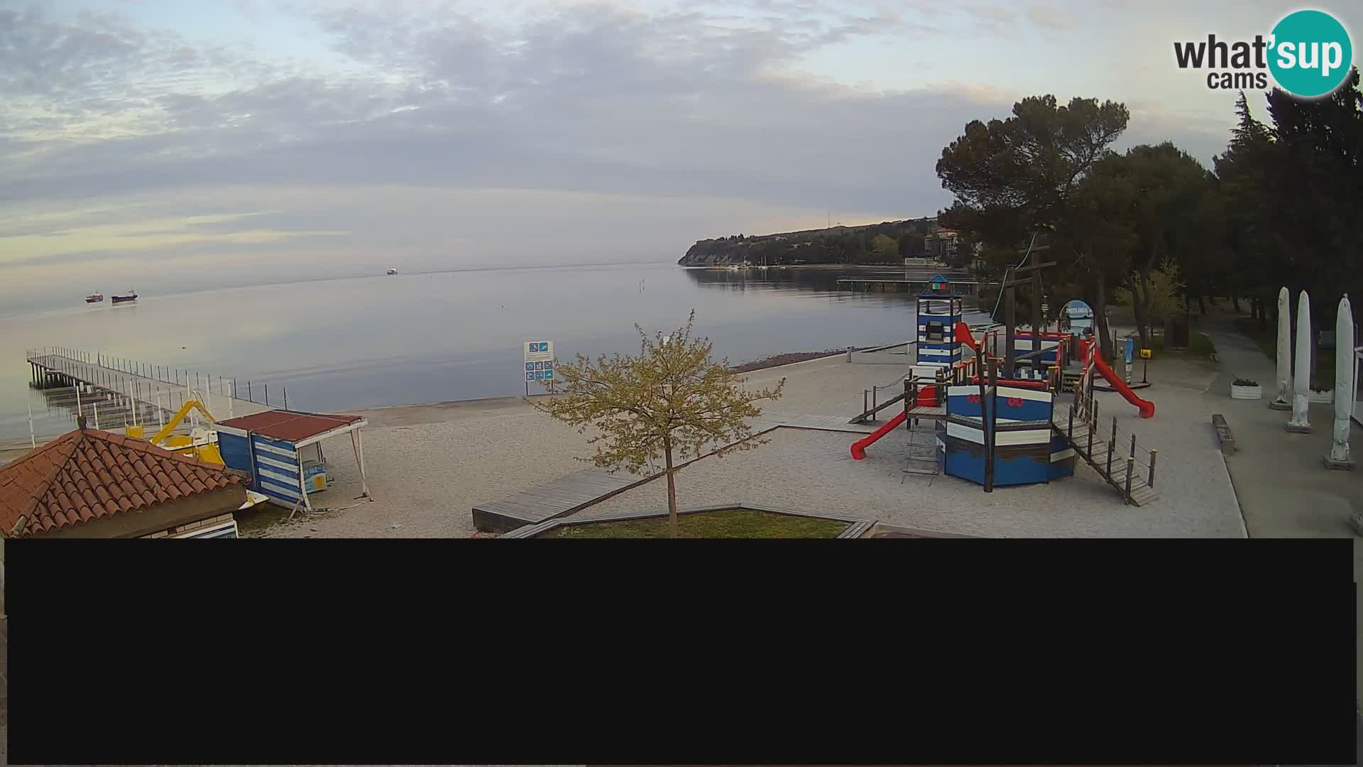 Webcam en direct Ankaran – Adria Ankaran Hotel & Resort – Slovénie