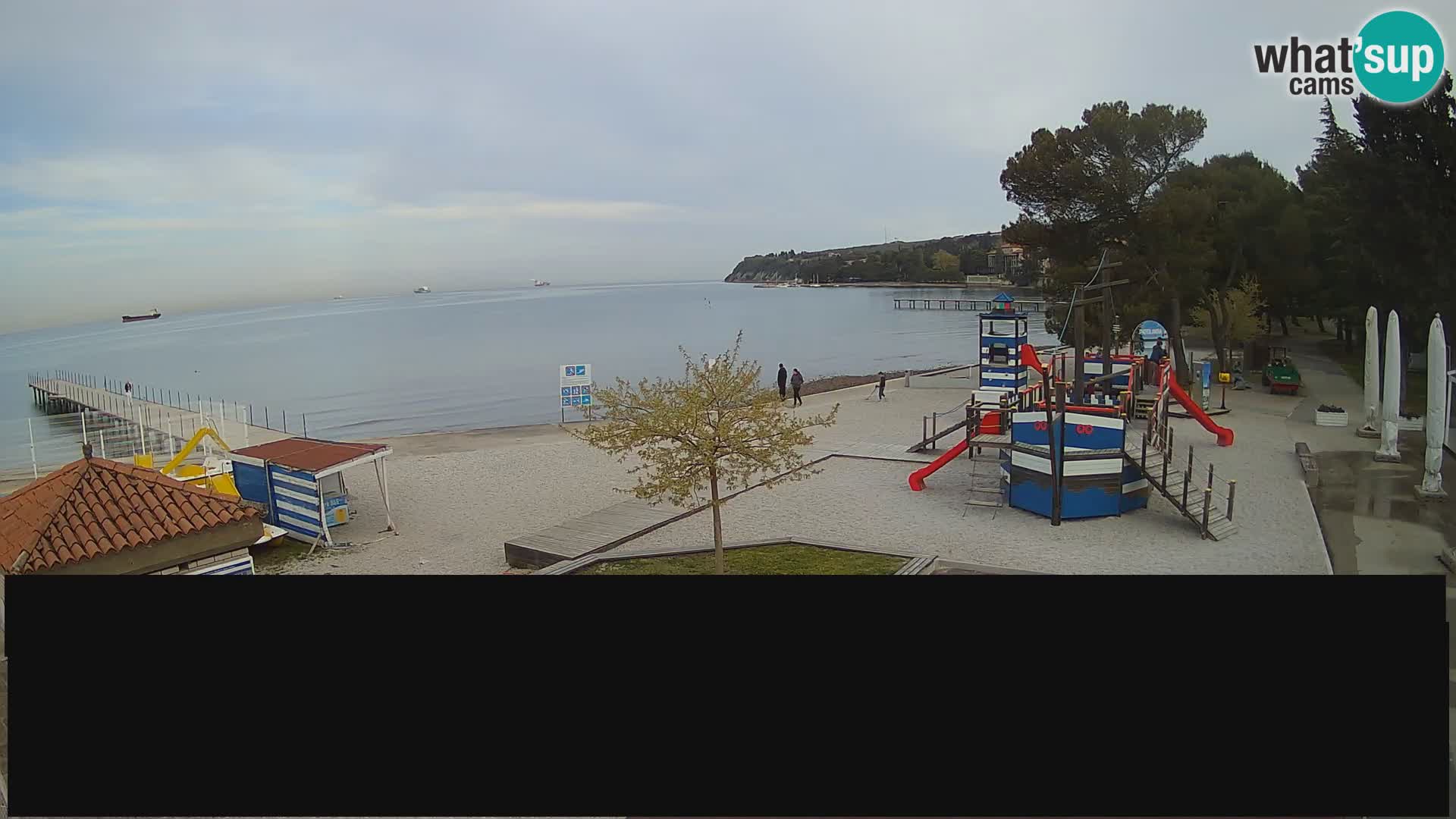 Live webcam Ankarano – Adria Ankaran Hotel & Resort – Slovenia