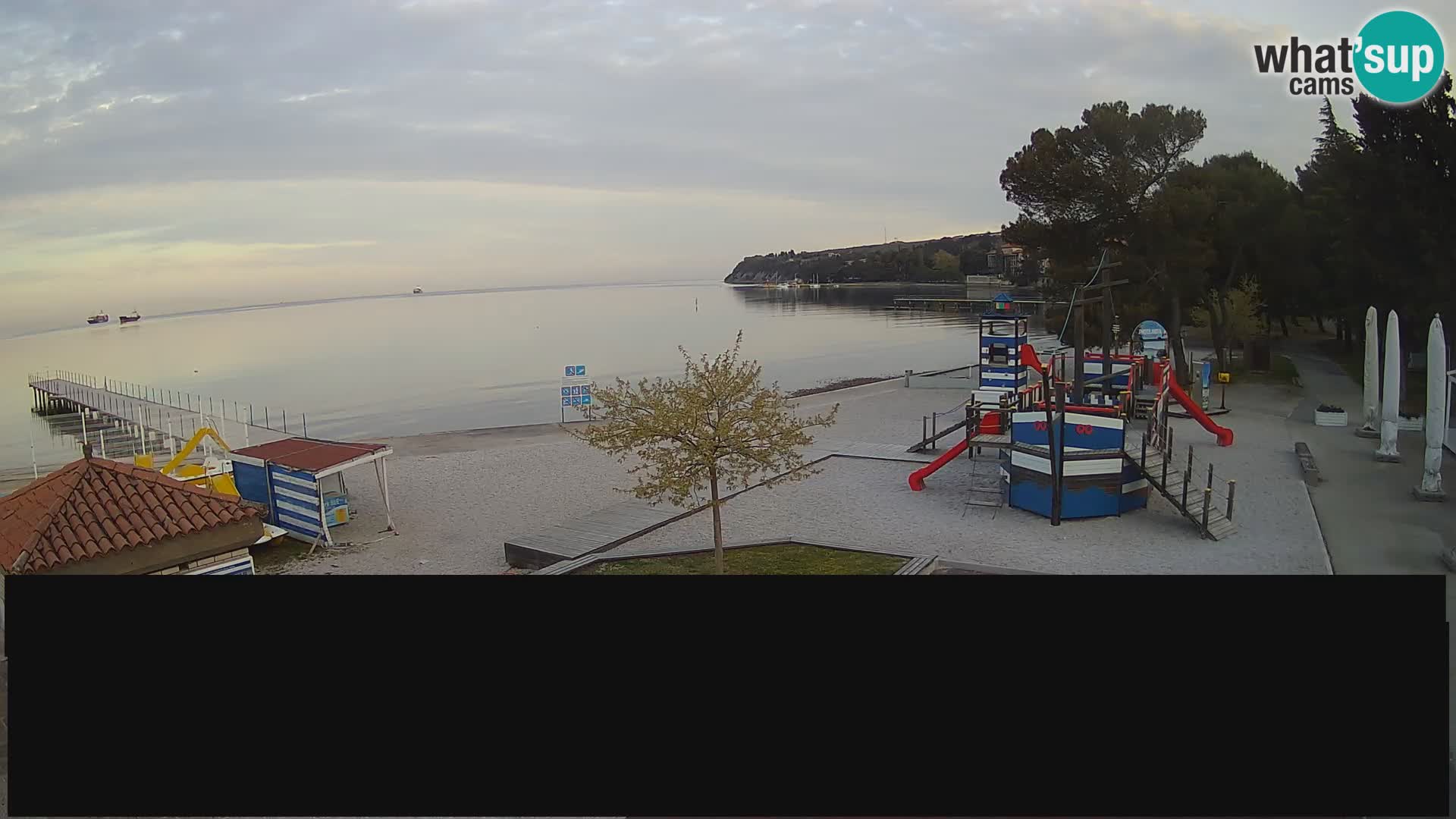 Cámara web en vivo Ankaran – Adria Ankaran Hotel & Resort – Eslovenia