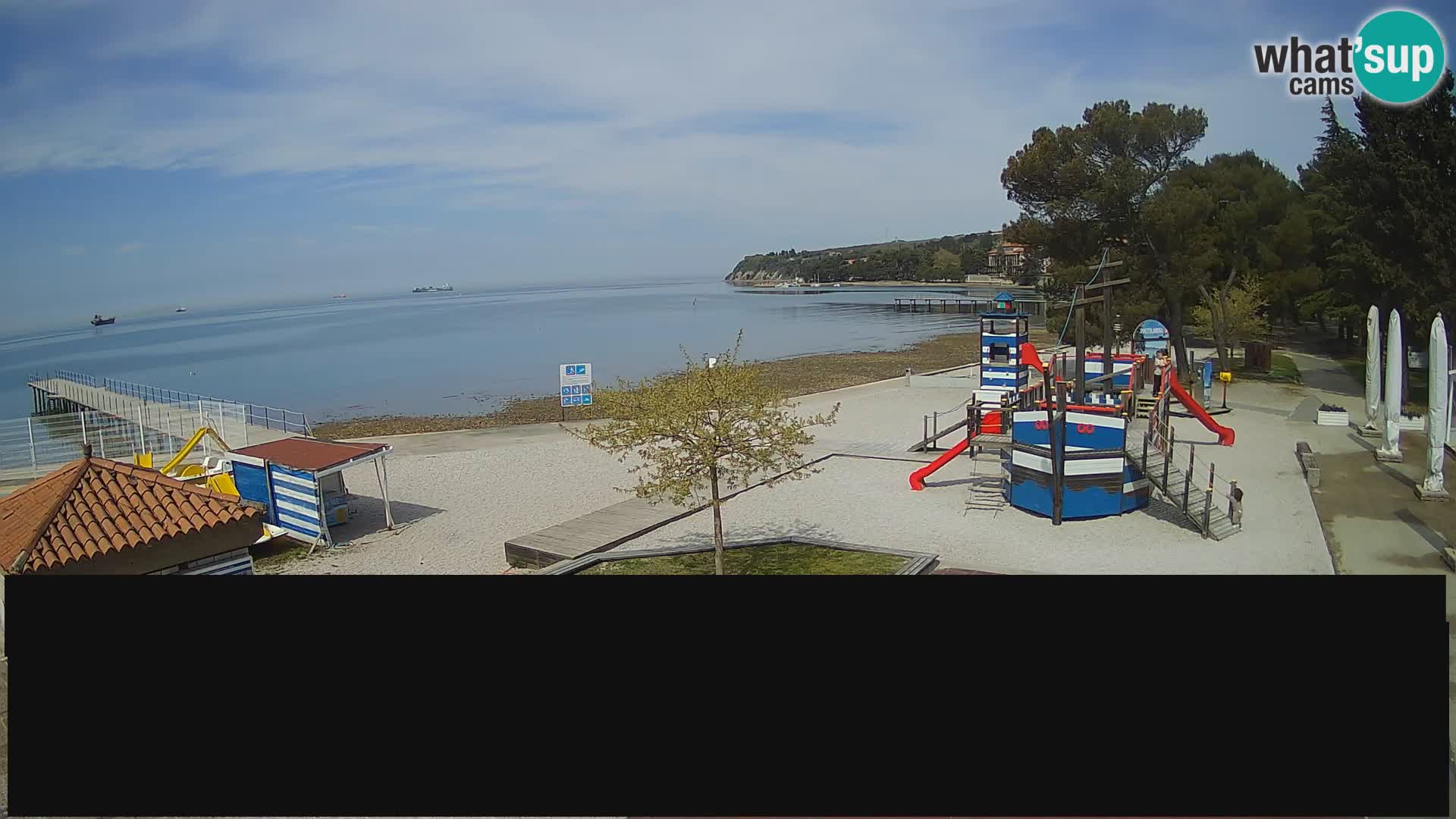 Webcam en direct Ankaran – Adria Ankaran Hotel & Resort – Slovénie