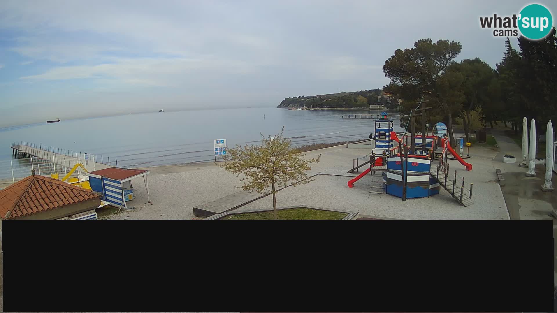 Webcam en direct Ankaran – Adria Ankaran Hotel & Resort – Slovénie