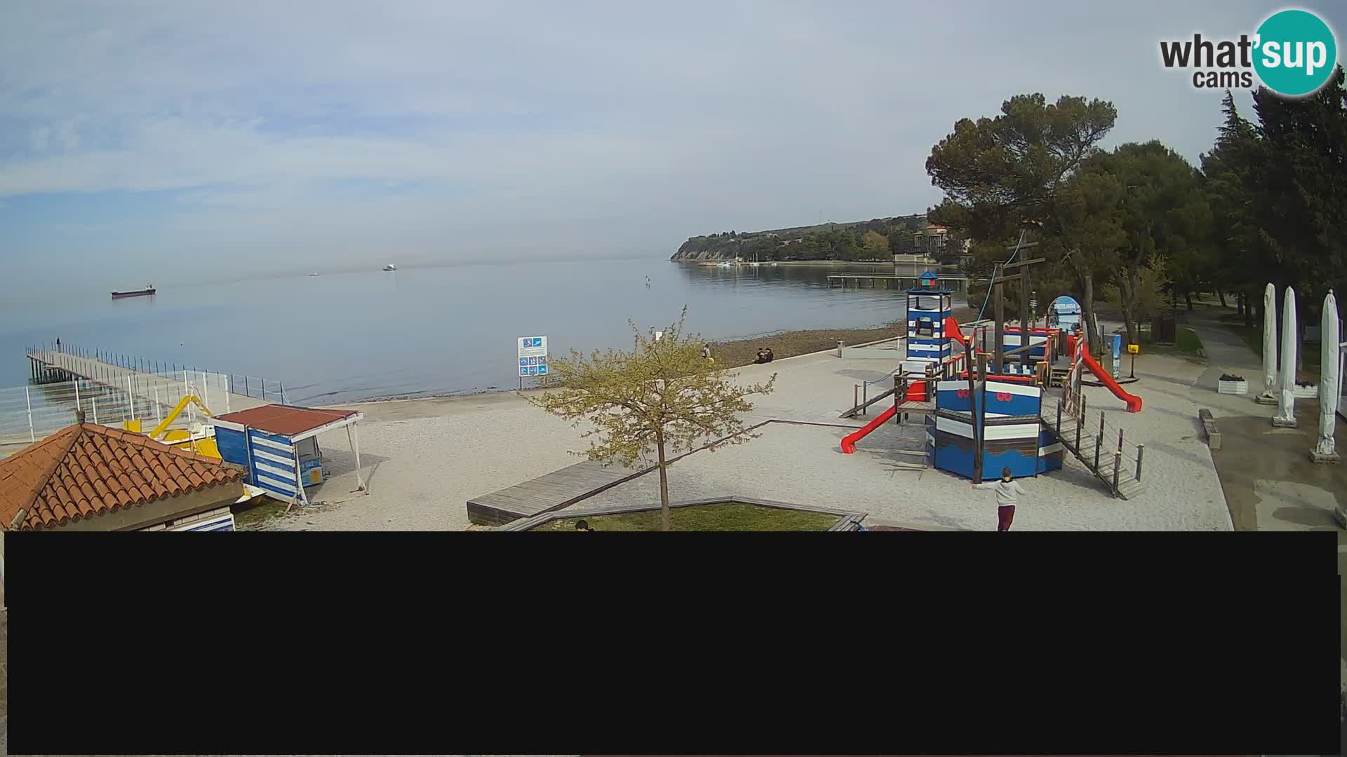 Web kamera uživo Ankaran – Adria Ankaran Hotel & Resort – Slovenija