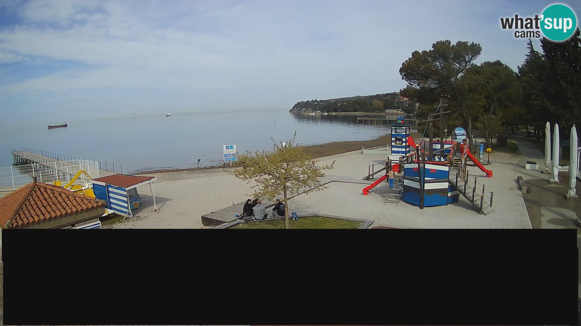 Webcam en direct Ankaran – Adria Ankaran Hotel & Resort – Slovénie