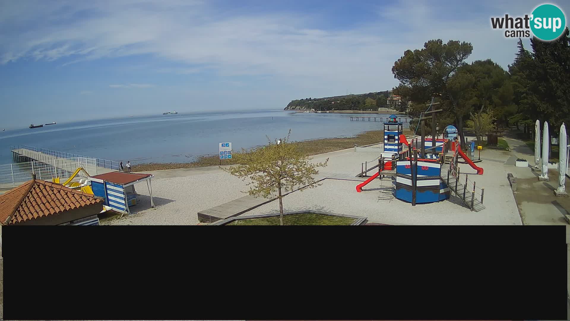 Webcam en direct Ankaran – Adria Ankaran Hotel & Resort – Slovénie