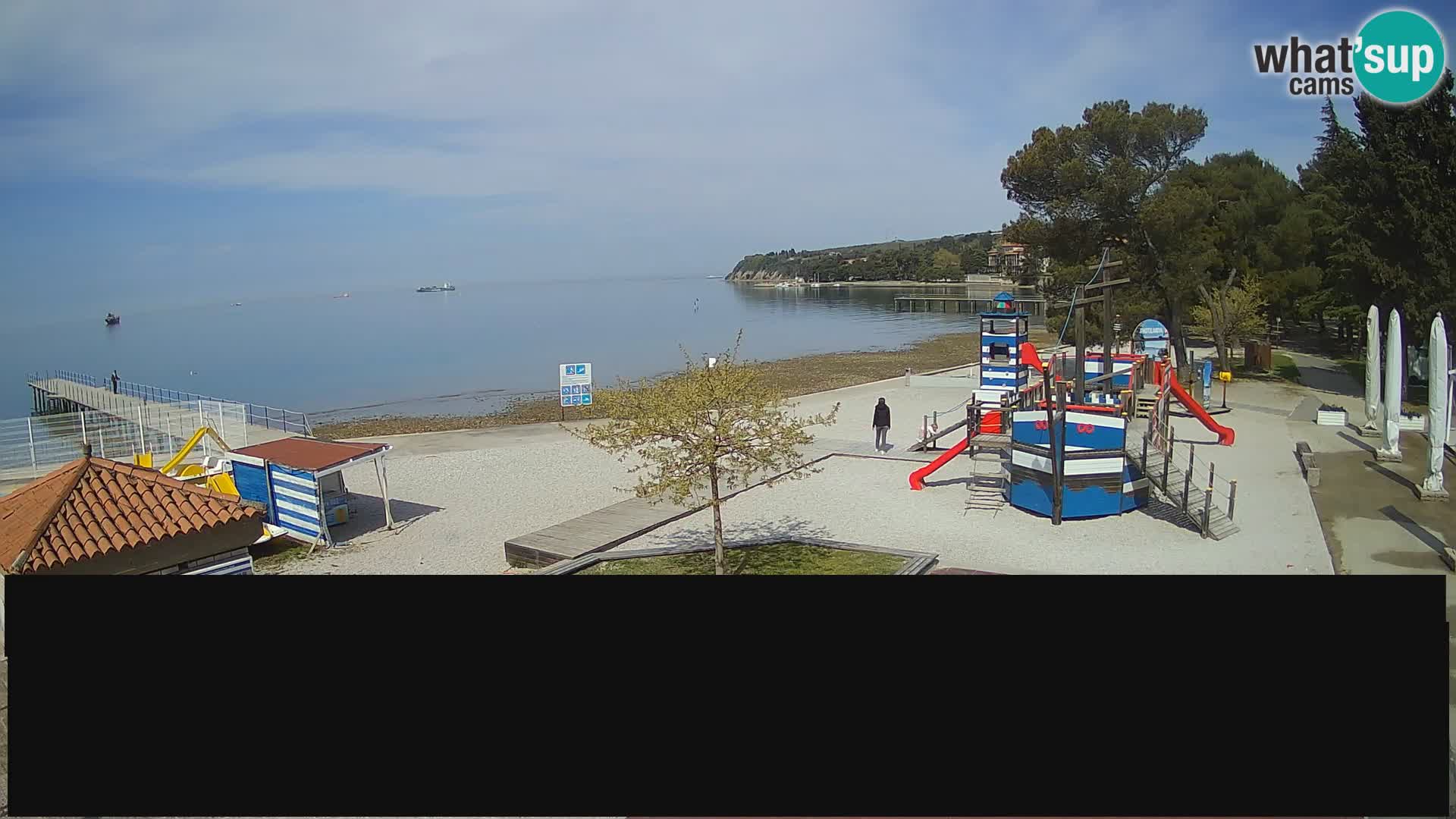 Live webcam Ankarano – Adria Ankaran Hotel & Resort – Slovenia