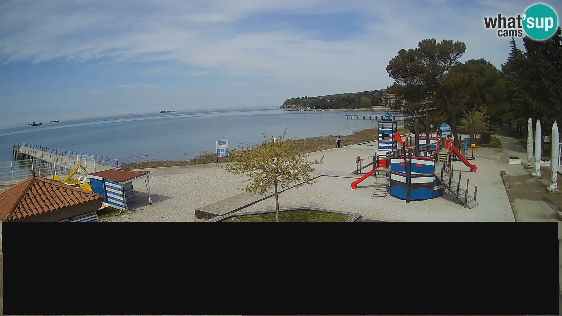 Live webcam Ankaran – Adria Ankaran Hotel & Resort – Slovenia