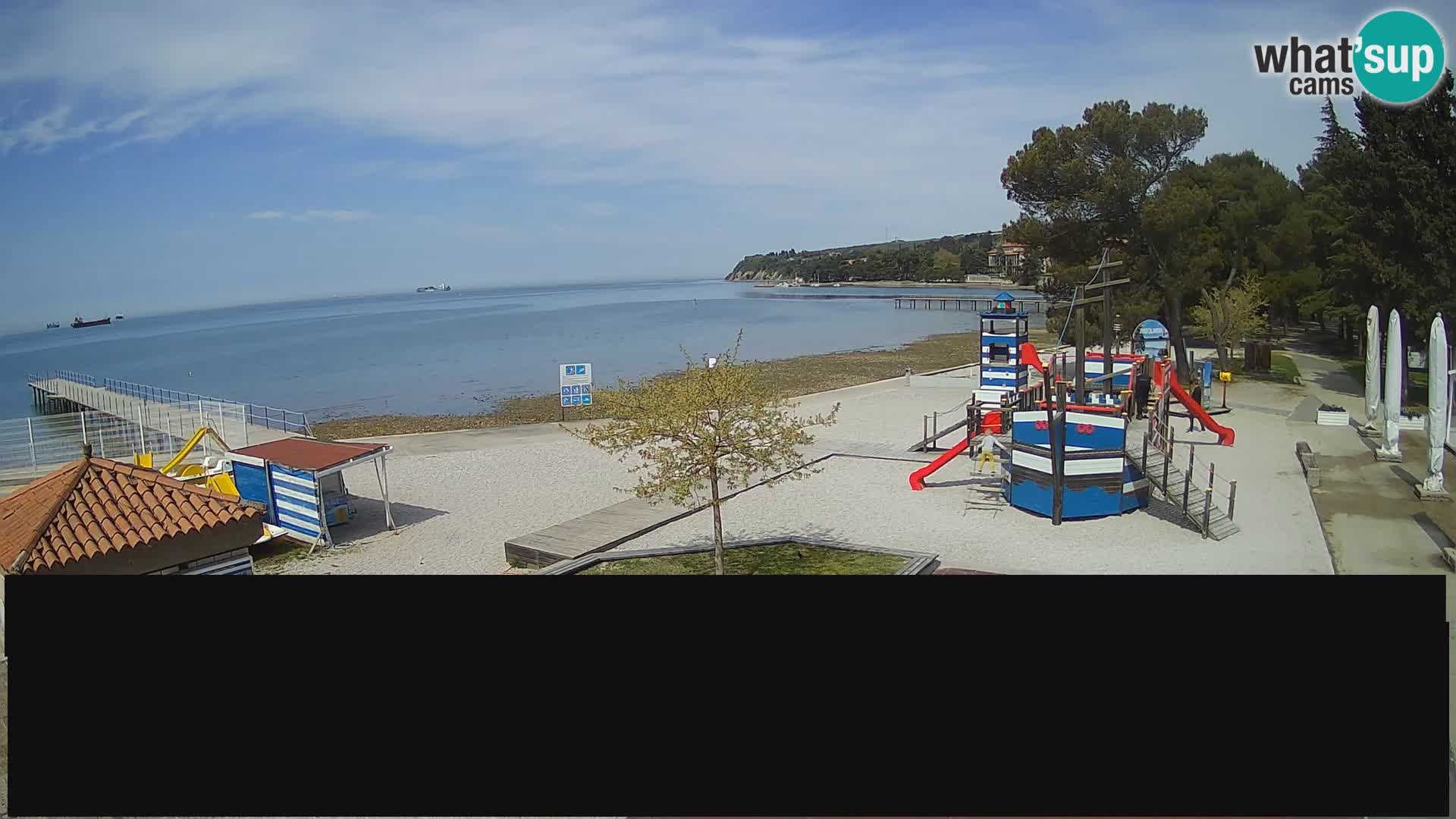 Live webcam Ankarano – Adria Ankaran Hotel & Resort – Slovenia