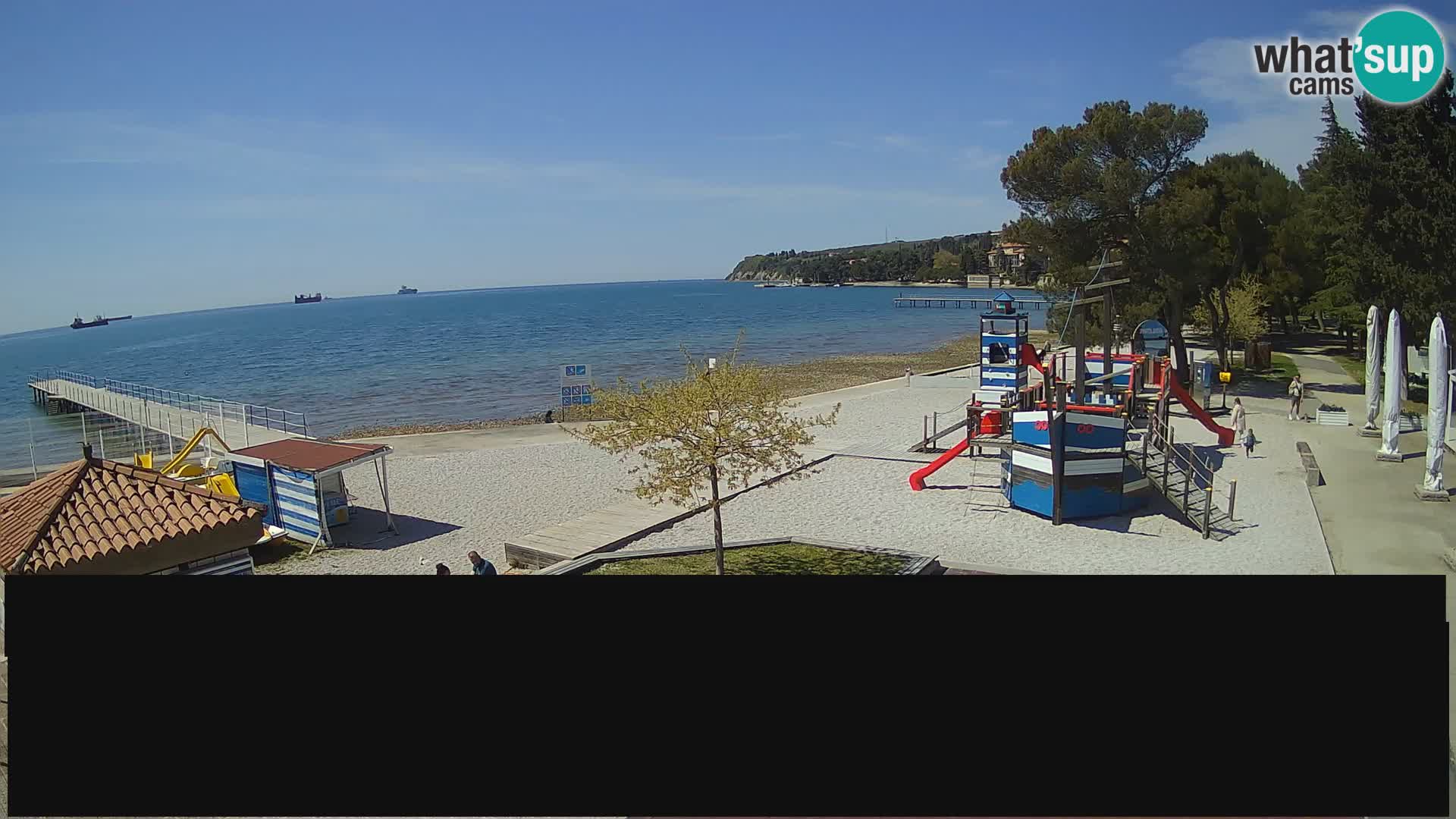 Live webcam Ankarano – Adria Ankaran Hotel & Resort – Slovenia