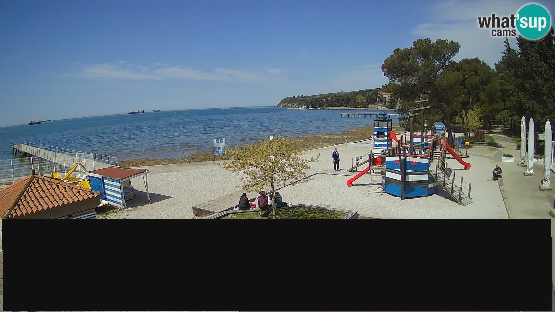 Live webcam Ankarano – Adria Ankaran Hotel & Resort – Slovenia