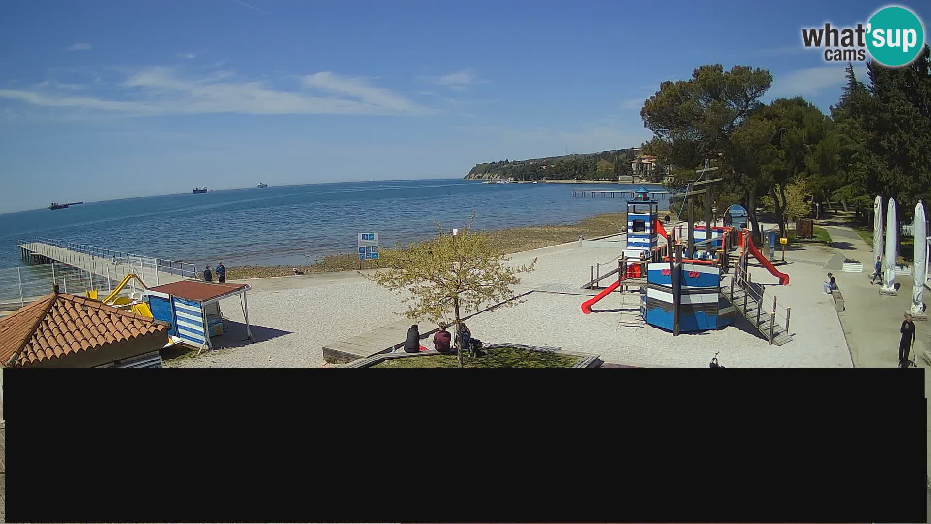 Live webcam Ankarano – Adria Ankaran Hotel & Resort – Slovenia