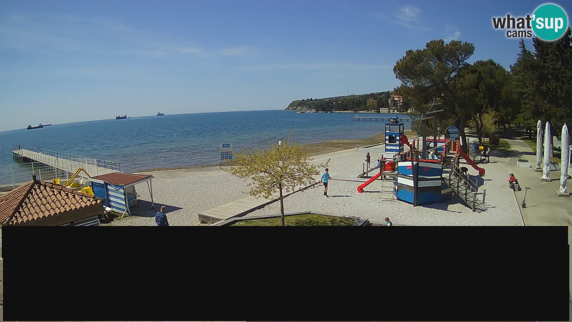 Live webcam Ankarano – Adria Ankaran Hotel & Resort – Slovenia